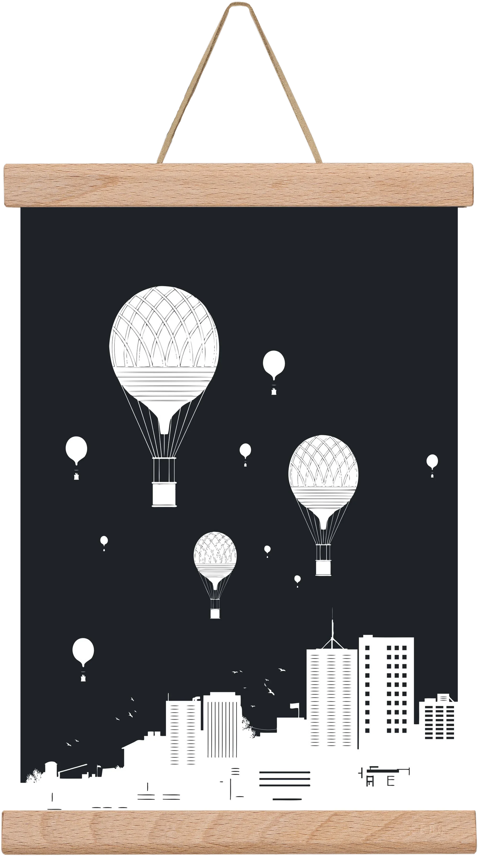 Balloons and the city - artbridge
