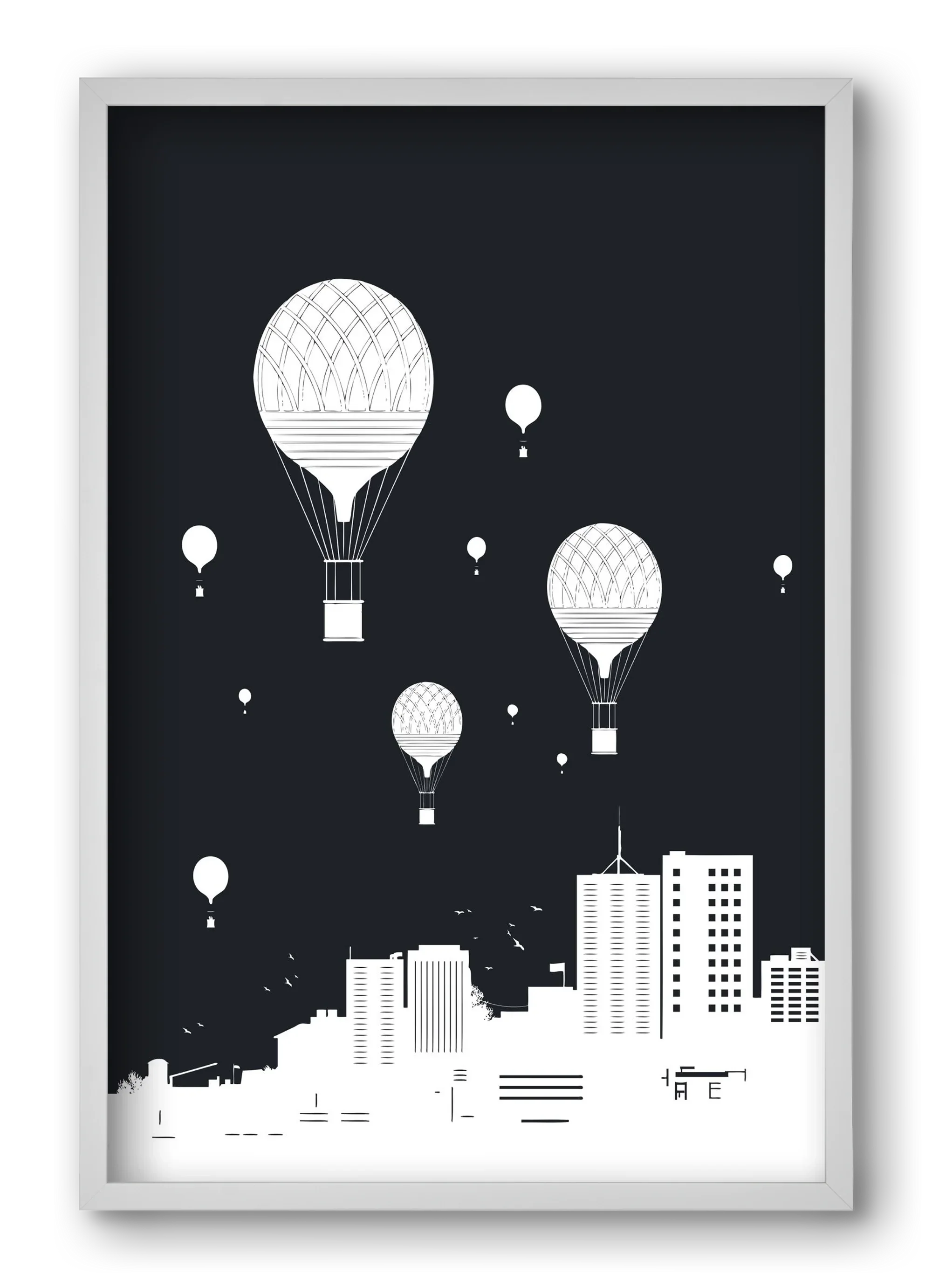 Balloons and the city - artbridge
