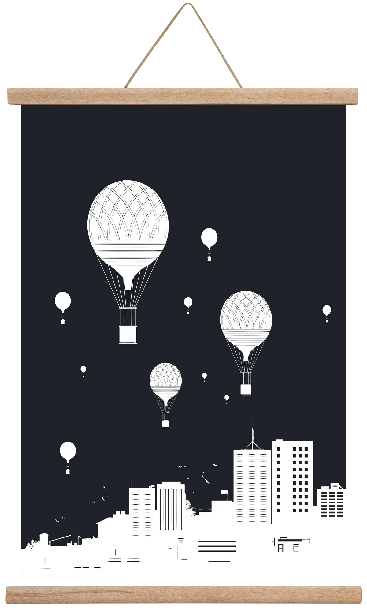 Balloons and the city - artbridge