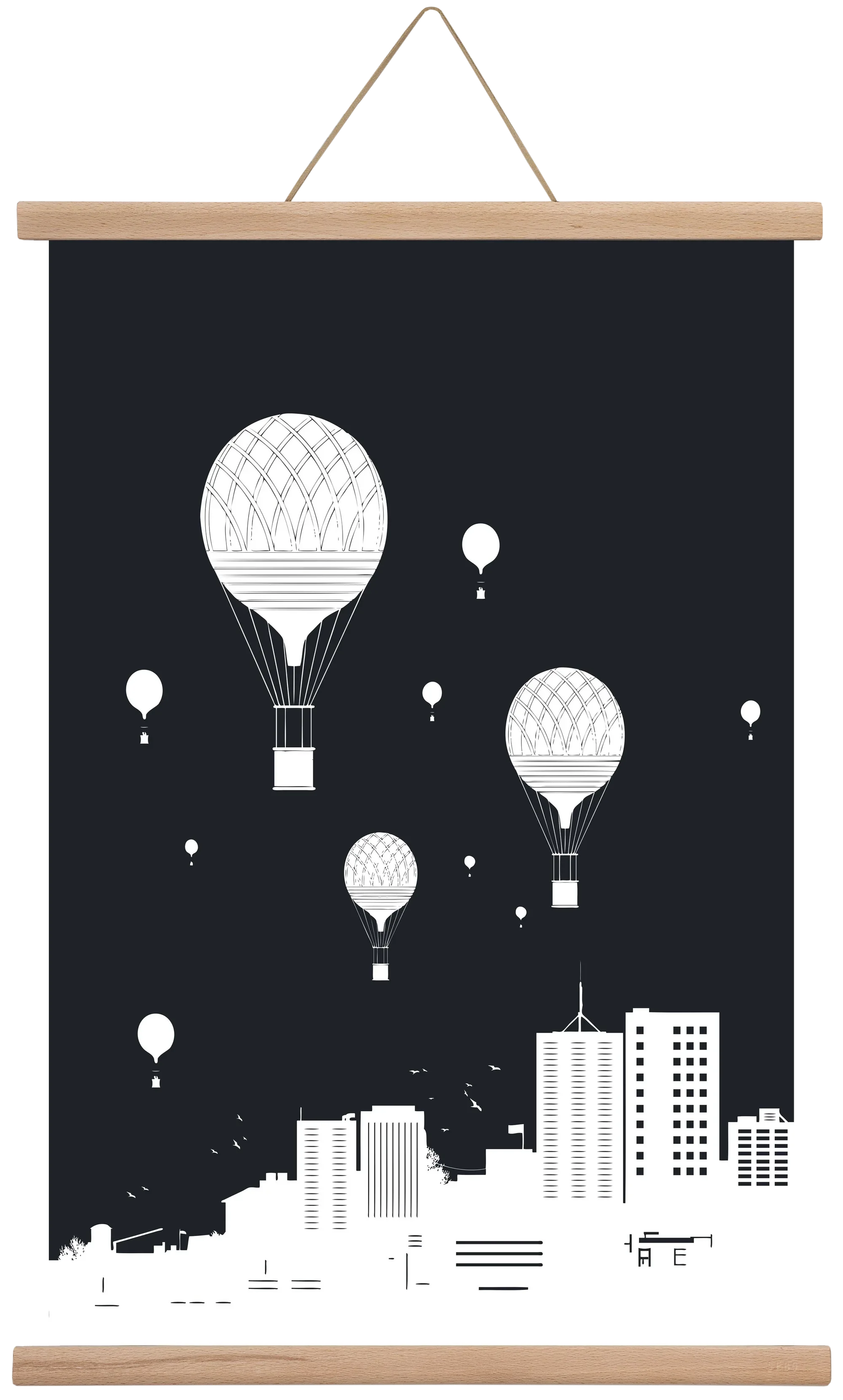 Balloons and the city - artbridge