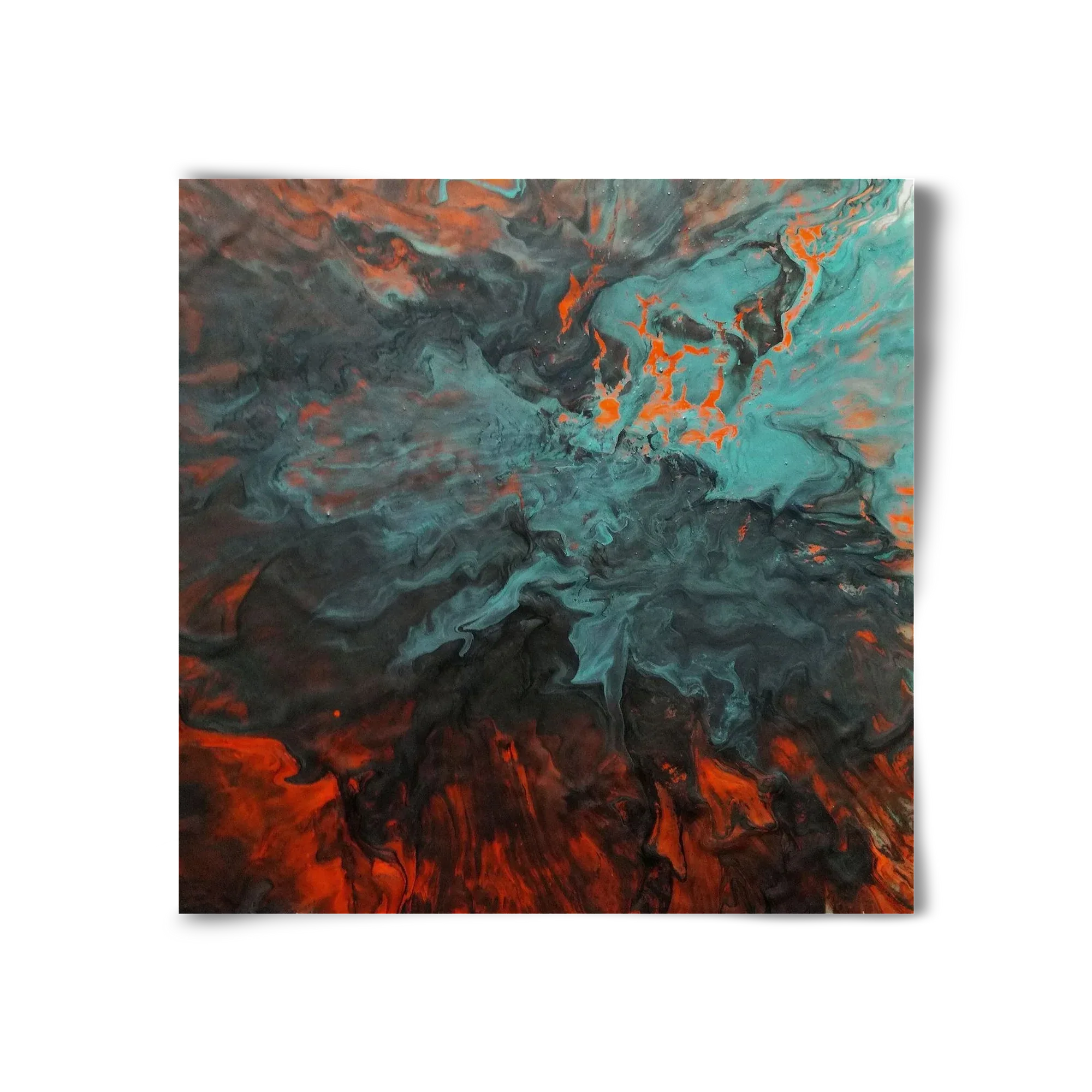 Lava breaking free - artbridge
