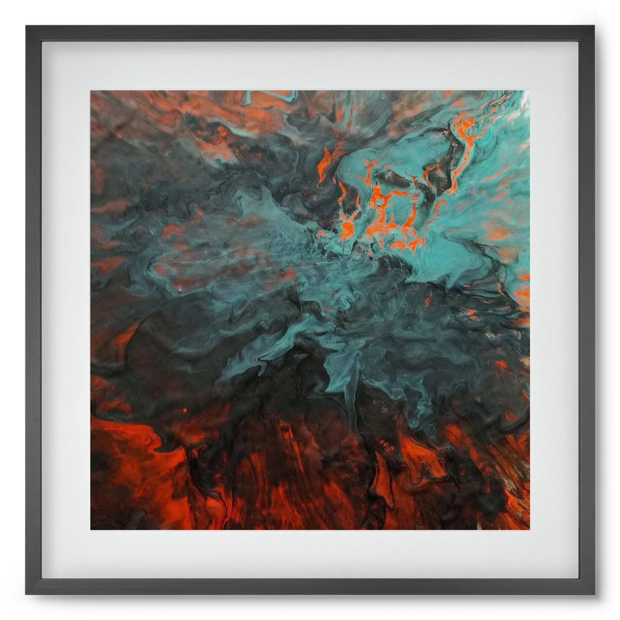Lava breaking free - artbridge
