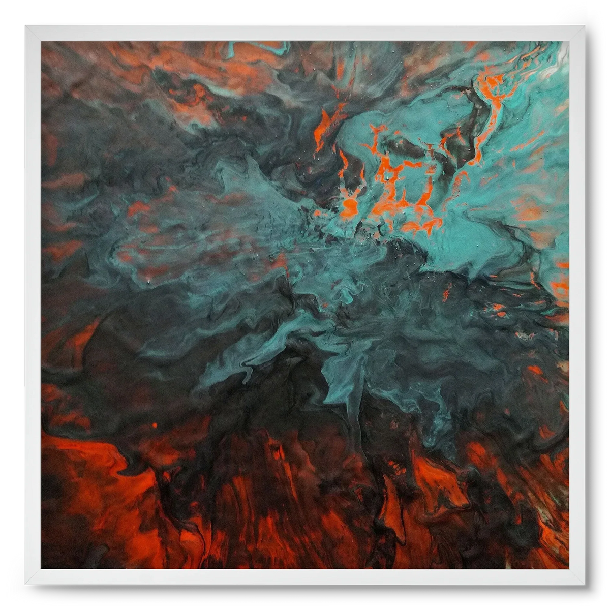 Lava breaking free - artbridge