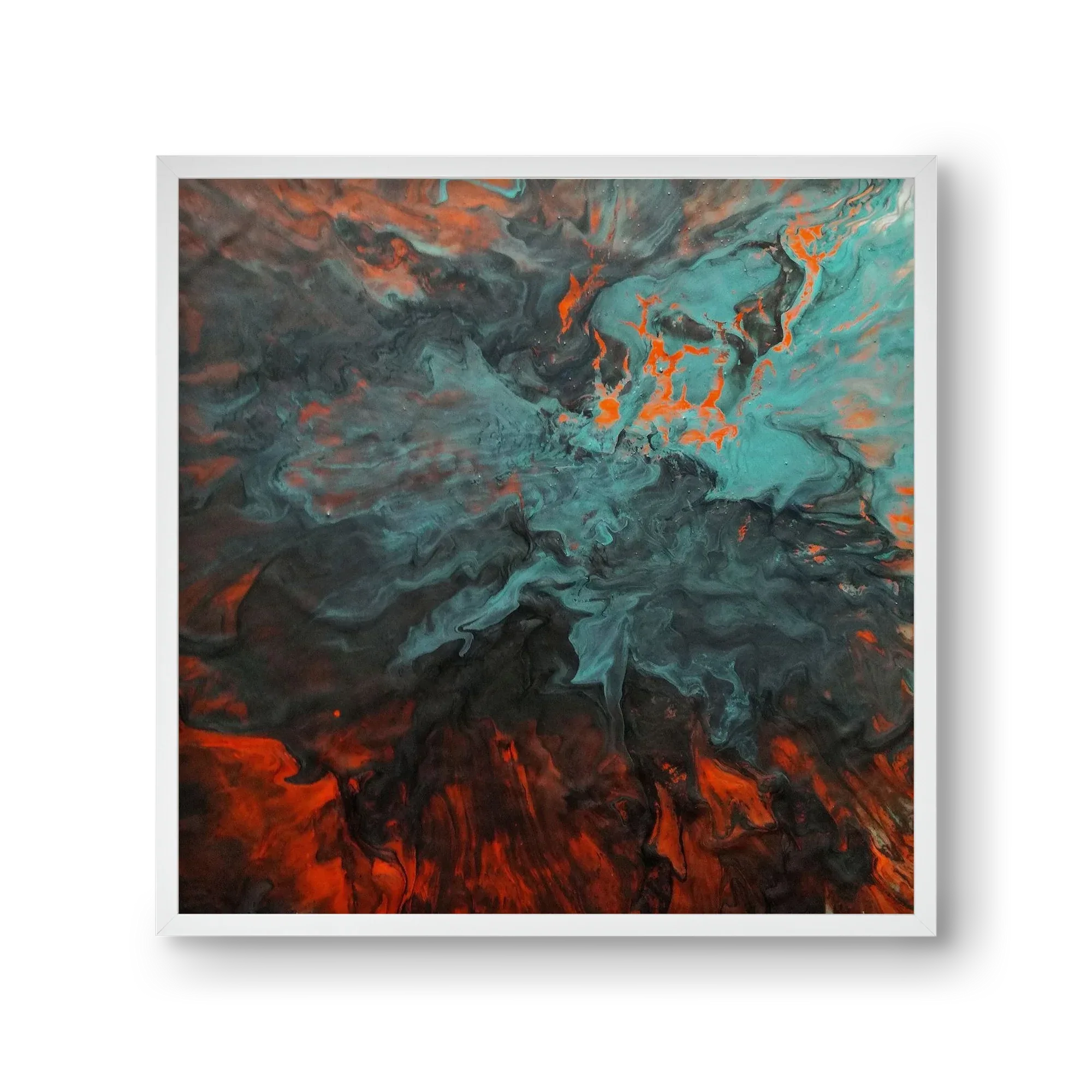 Lava breaking free - artbridge