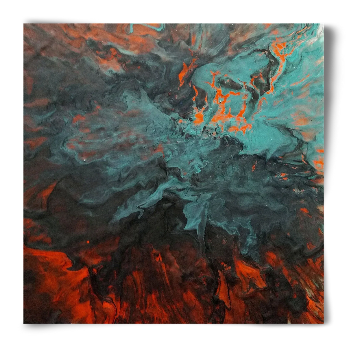 Lava breaking free - artbridge