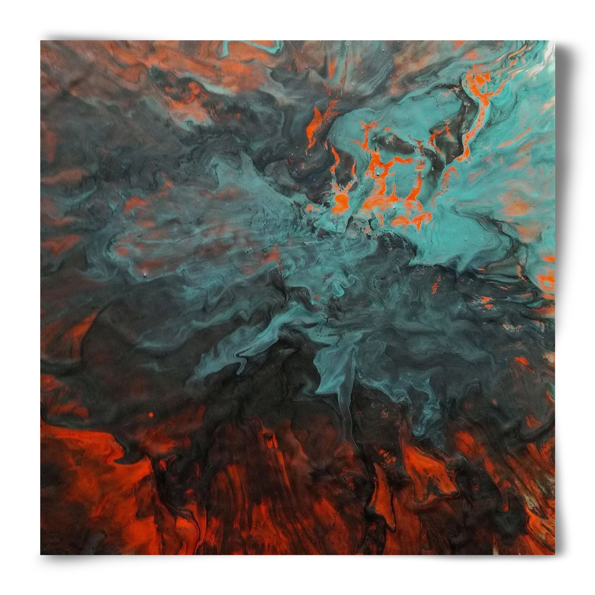 Lava breaking free - artbridge
