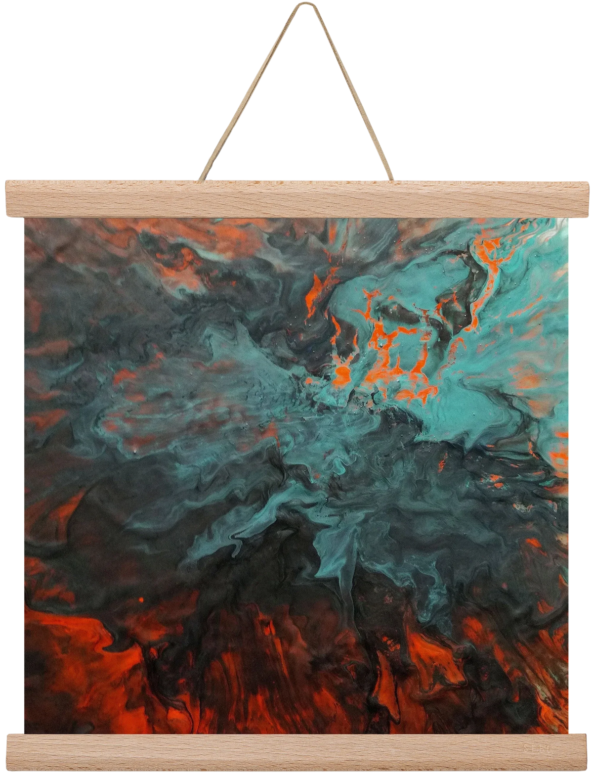 Lava breaking free - artbridge