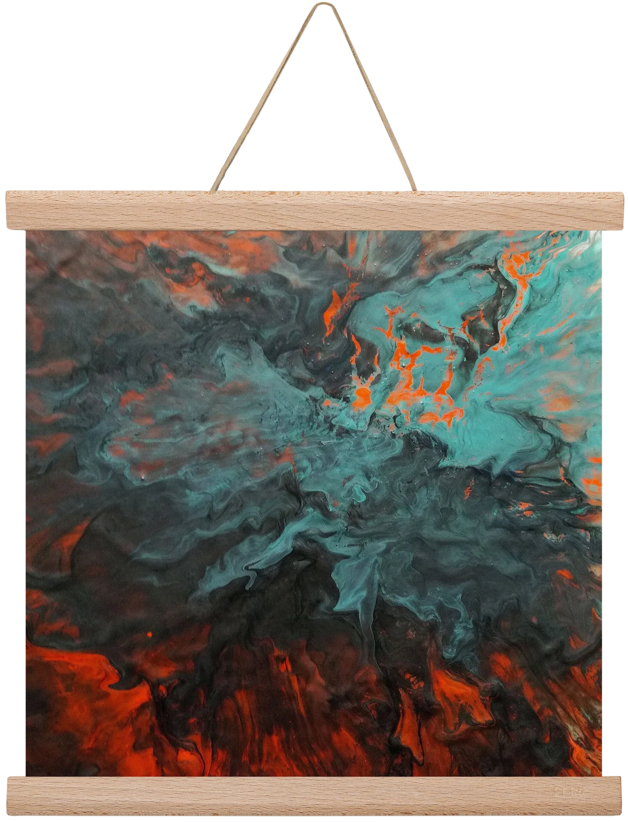 Lava breaking free - artbridge
