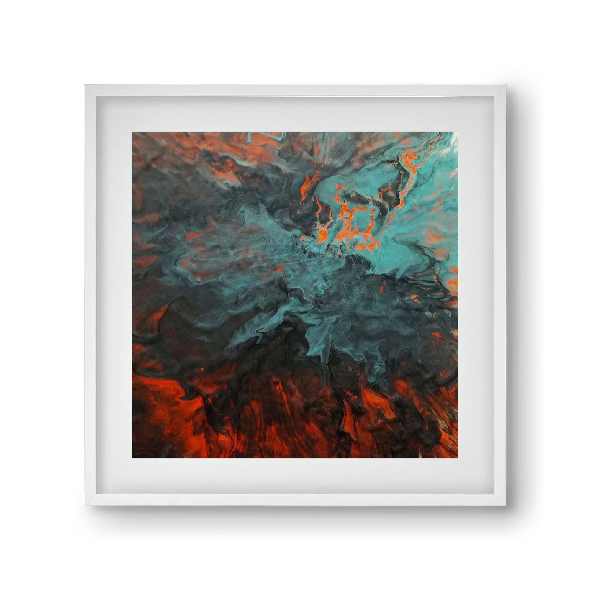 Lava breaking free - artbridge