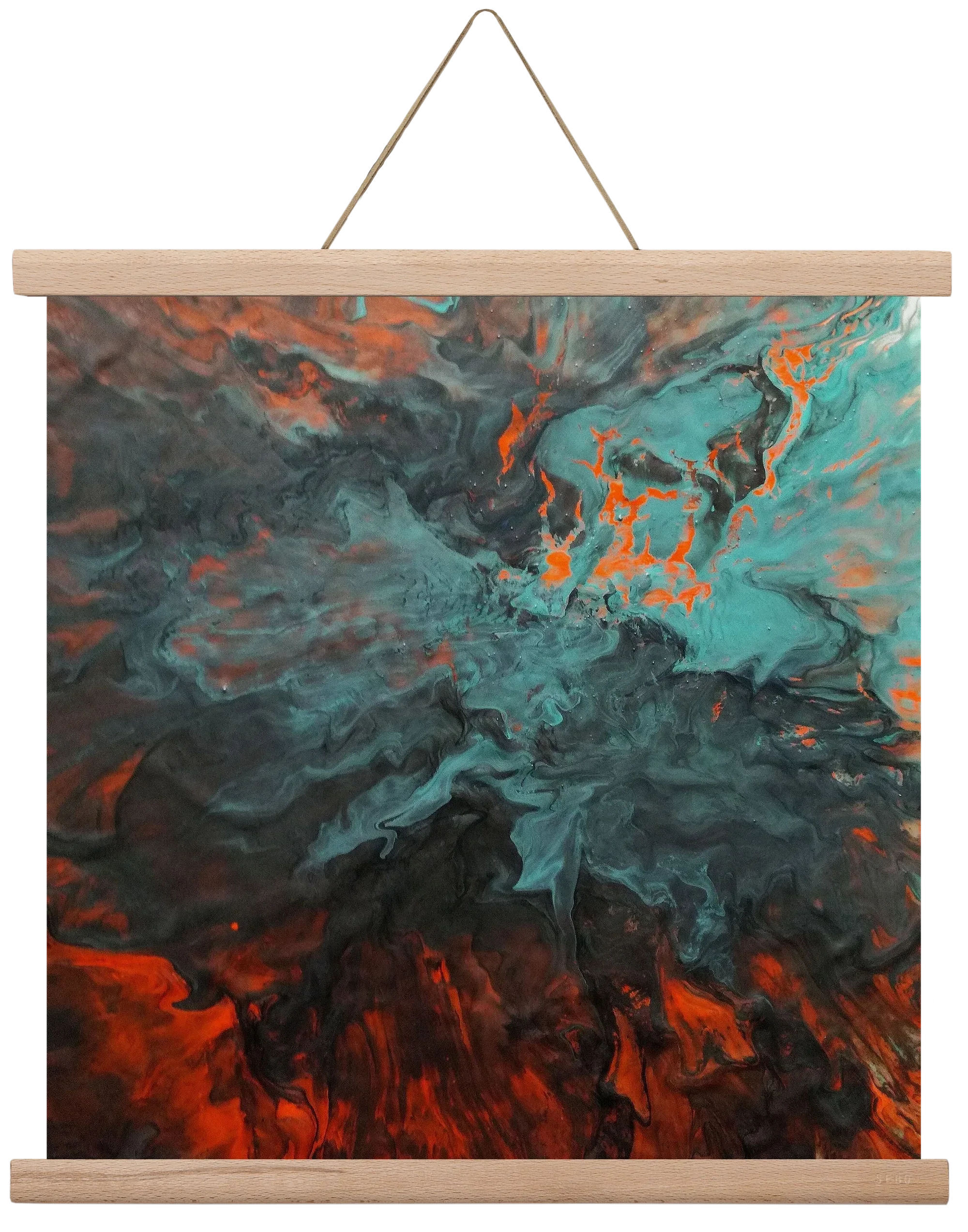 Lava breaking free - artbridge
