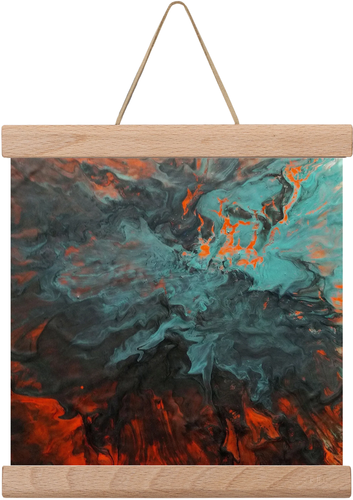 Lava breaking free - artbridge