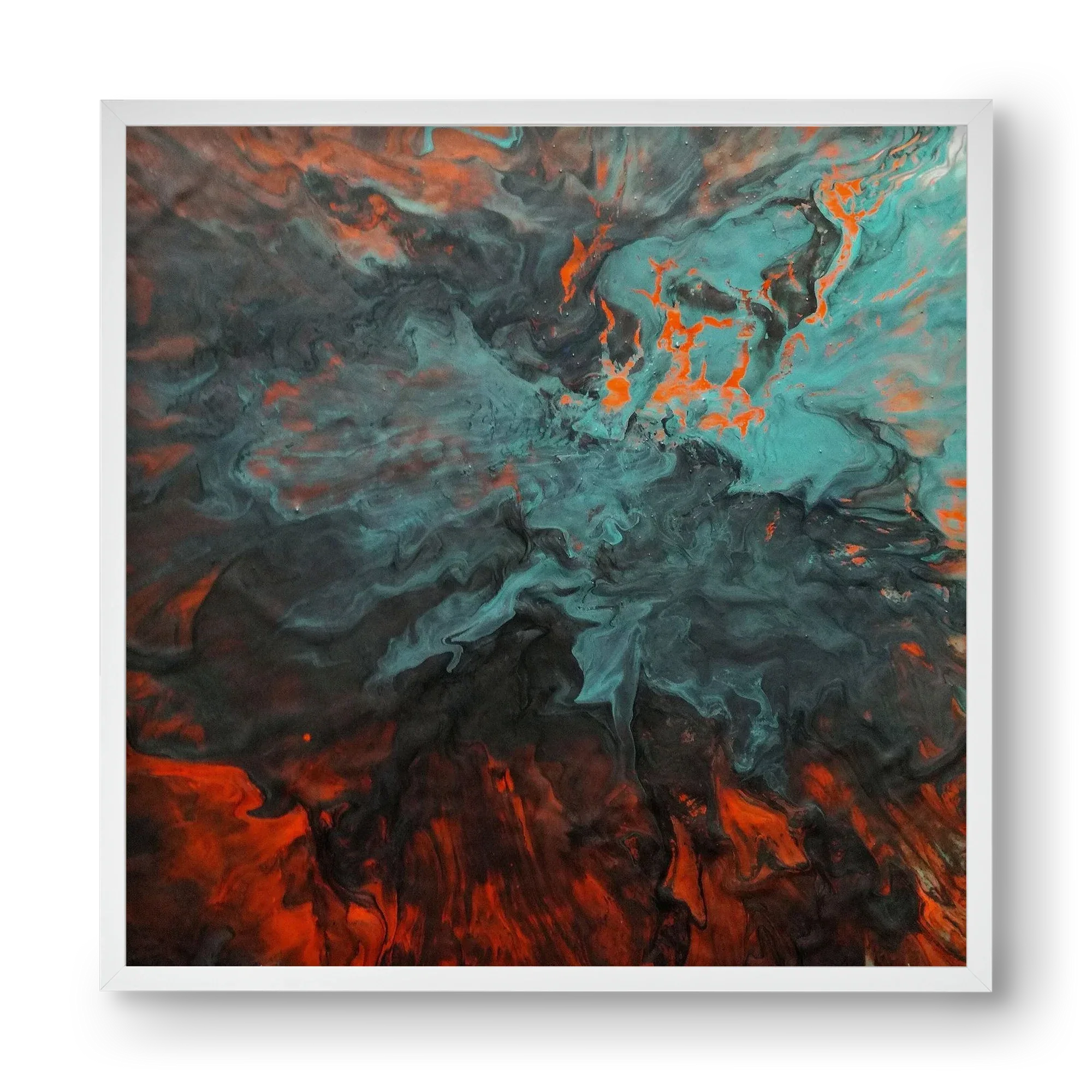 Lava breaking free - artbridge
