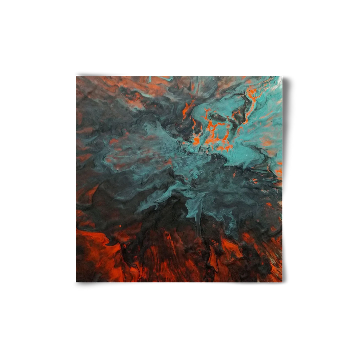 Lava breaking free - artbridge