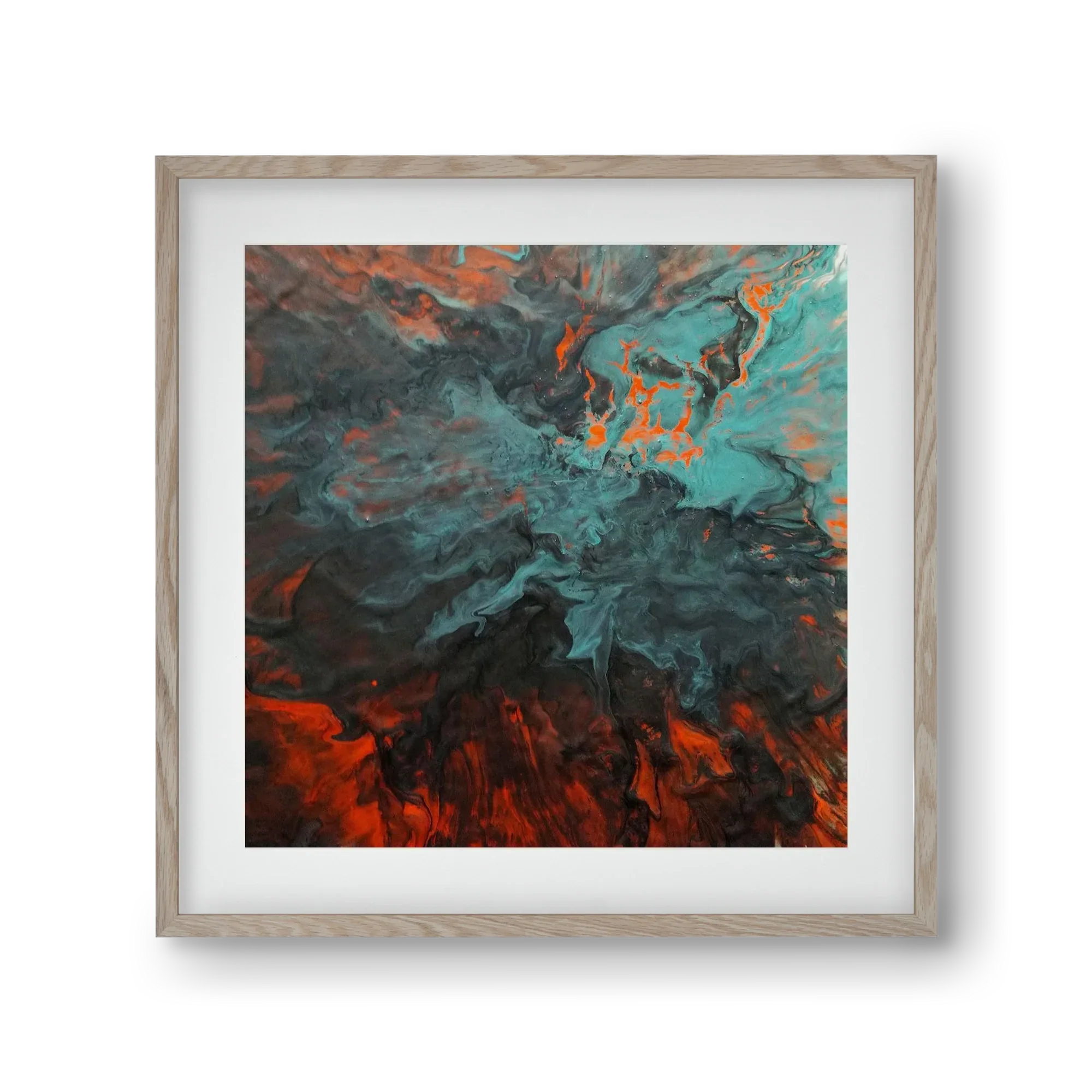 Lava breaking free - artbridge