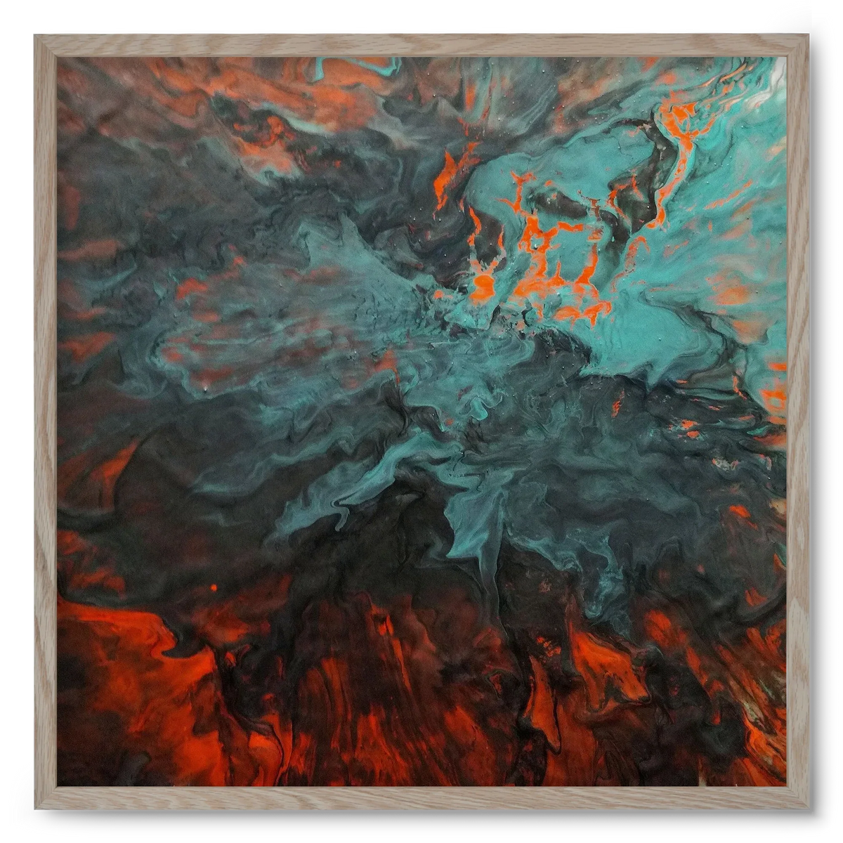 Lava breaking free - artbridge