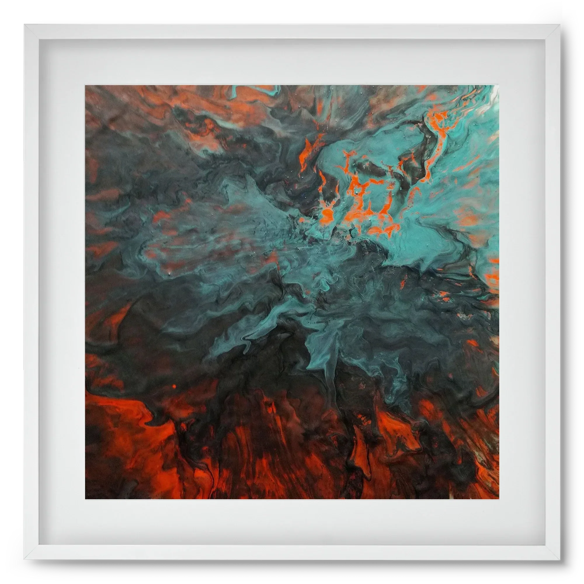 Lava breaking free - artbridge
