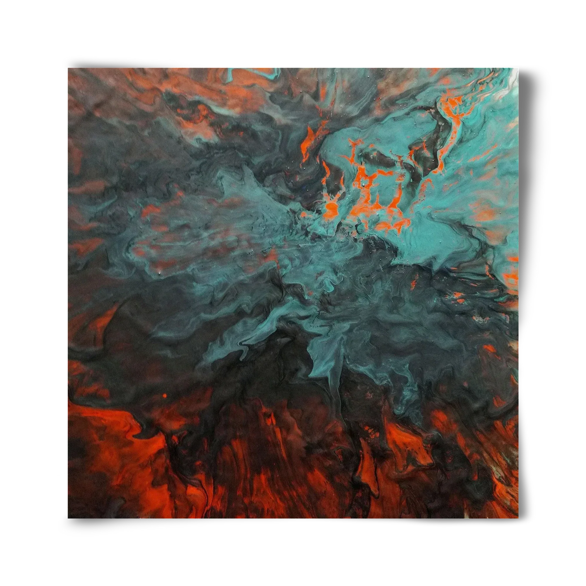 Lava breaking free - artbridge