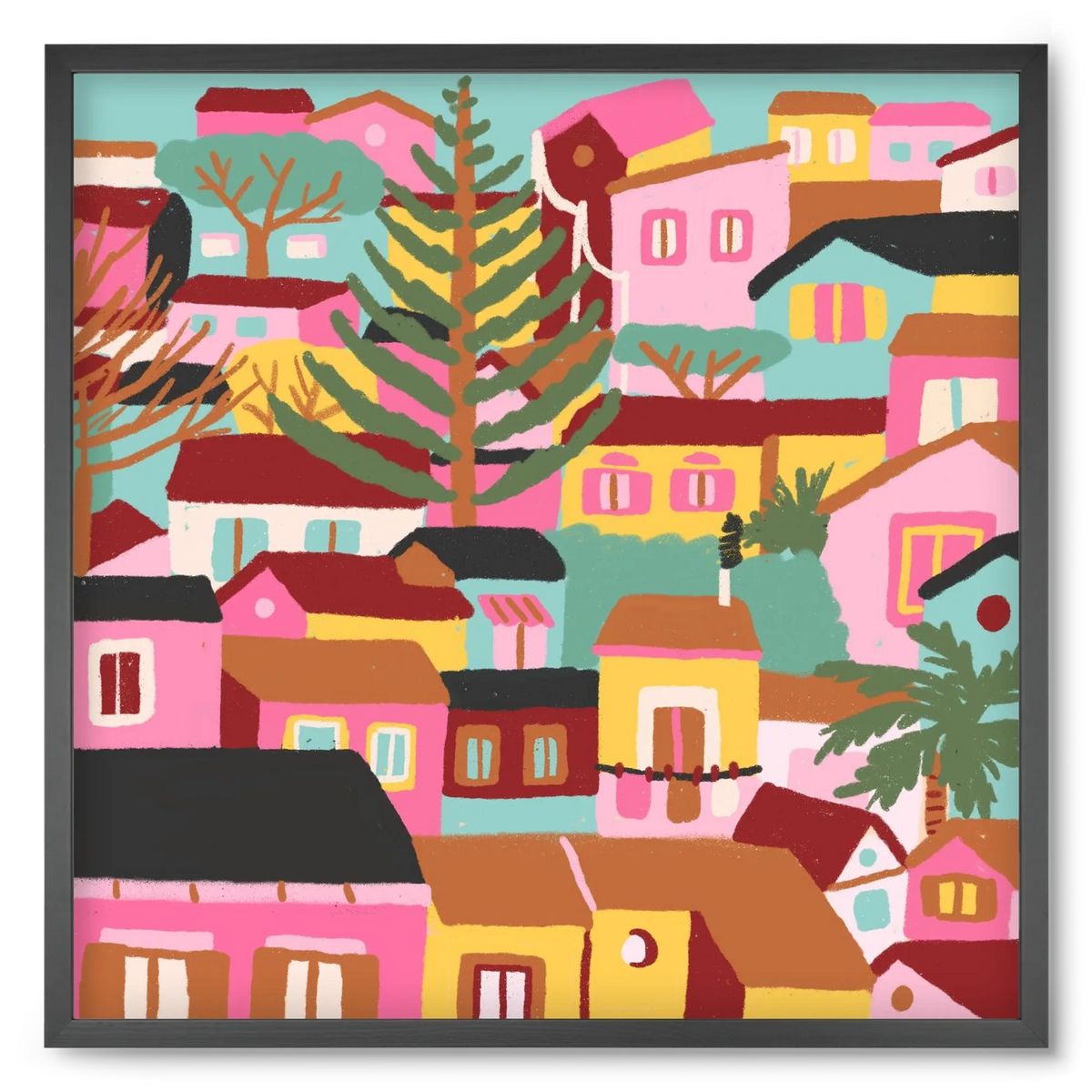 Modica város részlet - artbridge