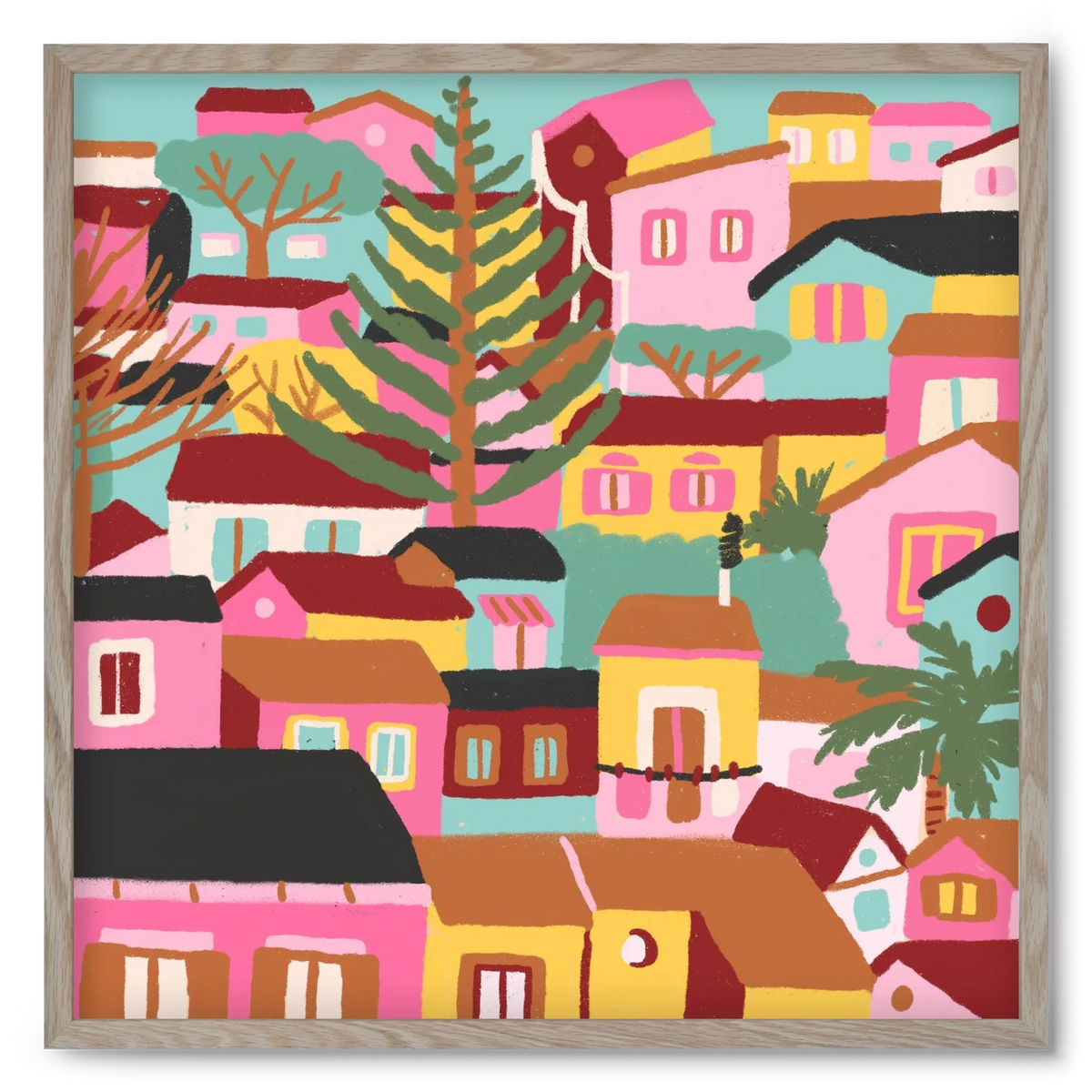 Modica város részlet - artbridge