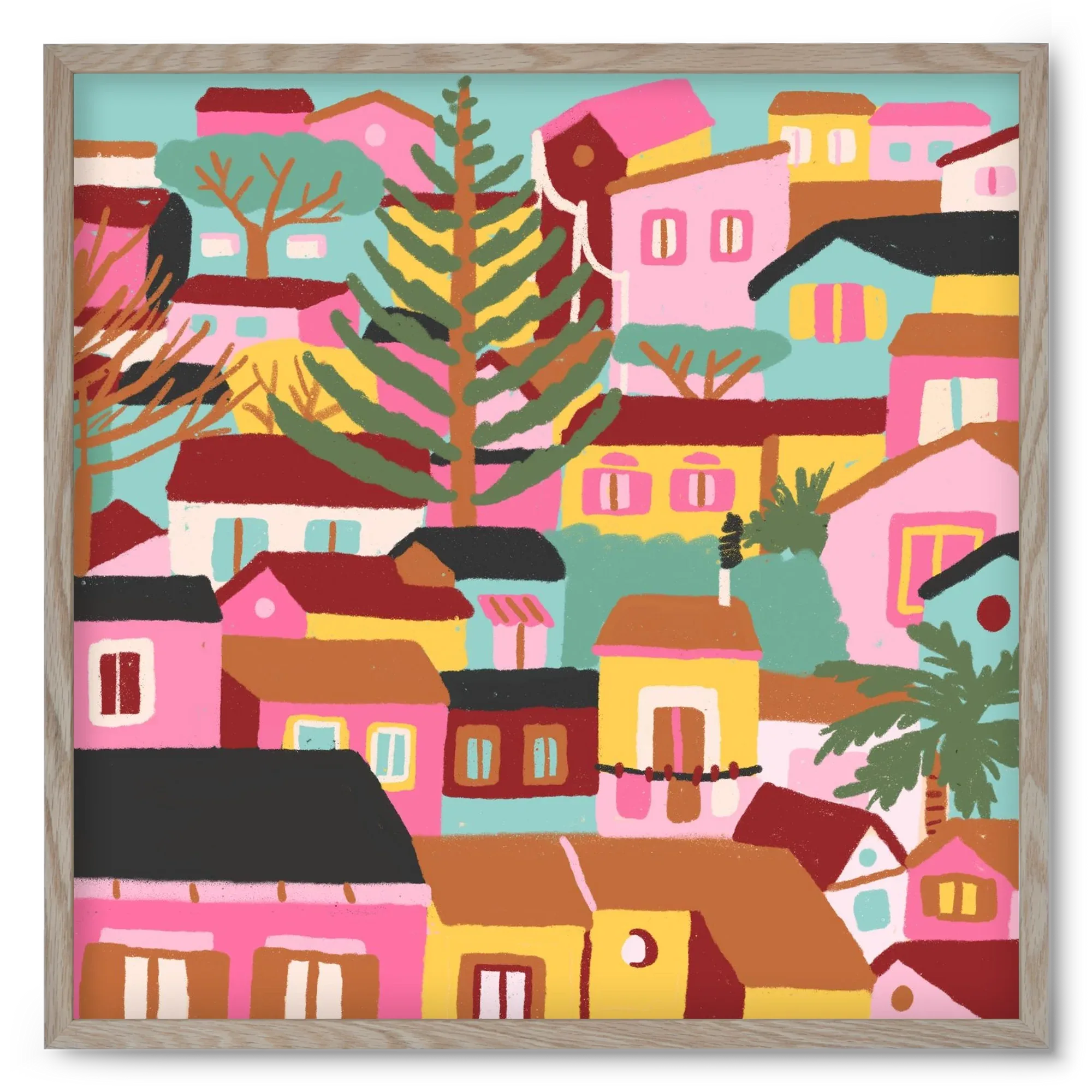 Modica város részlet - artbridge