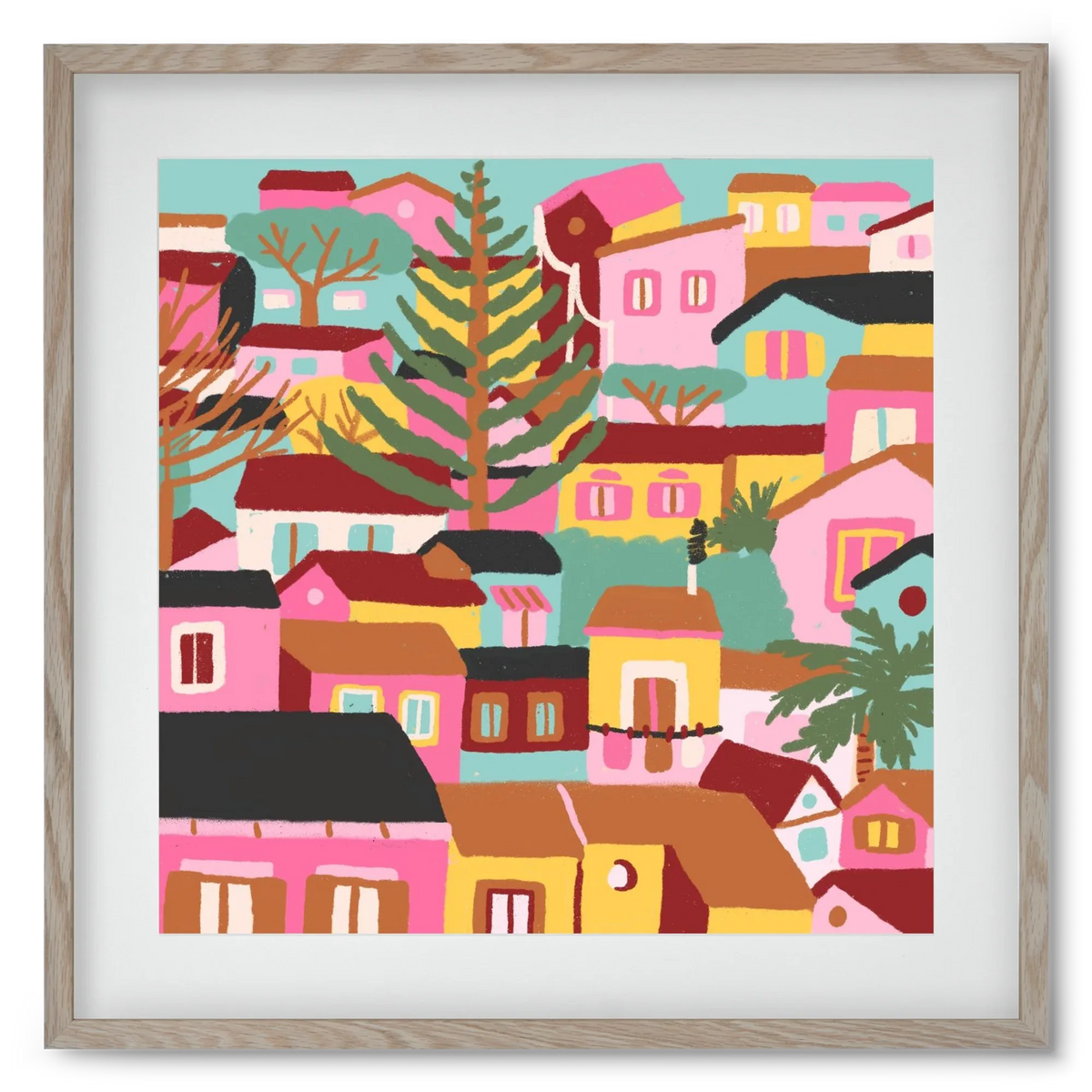 Modica város részlet - artbridge