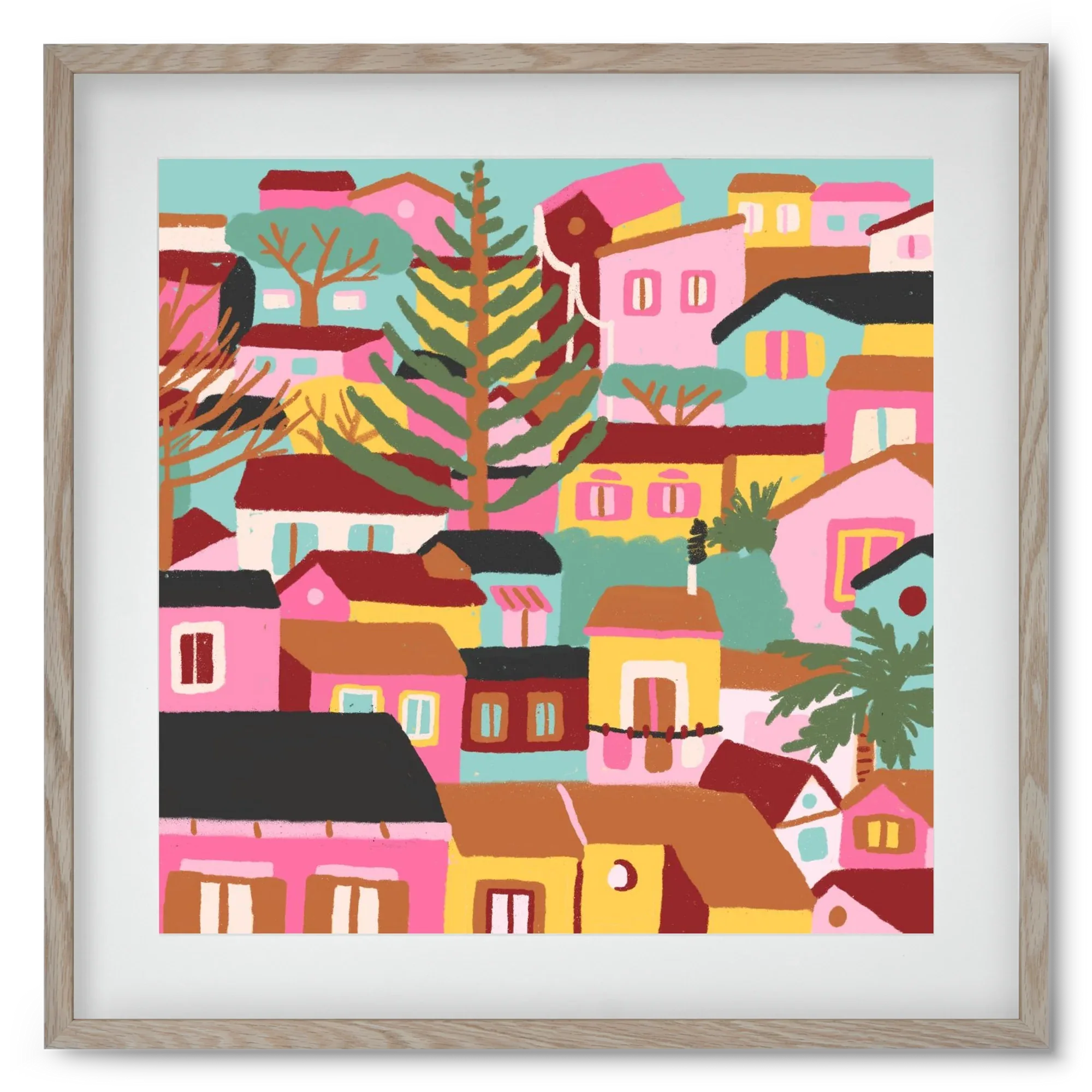 Modica város részlet - artbridge