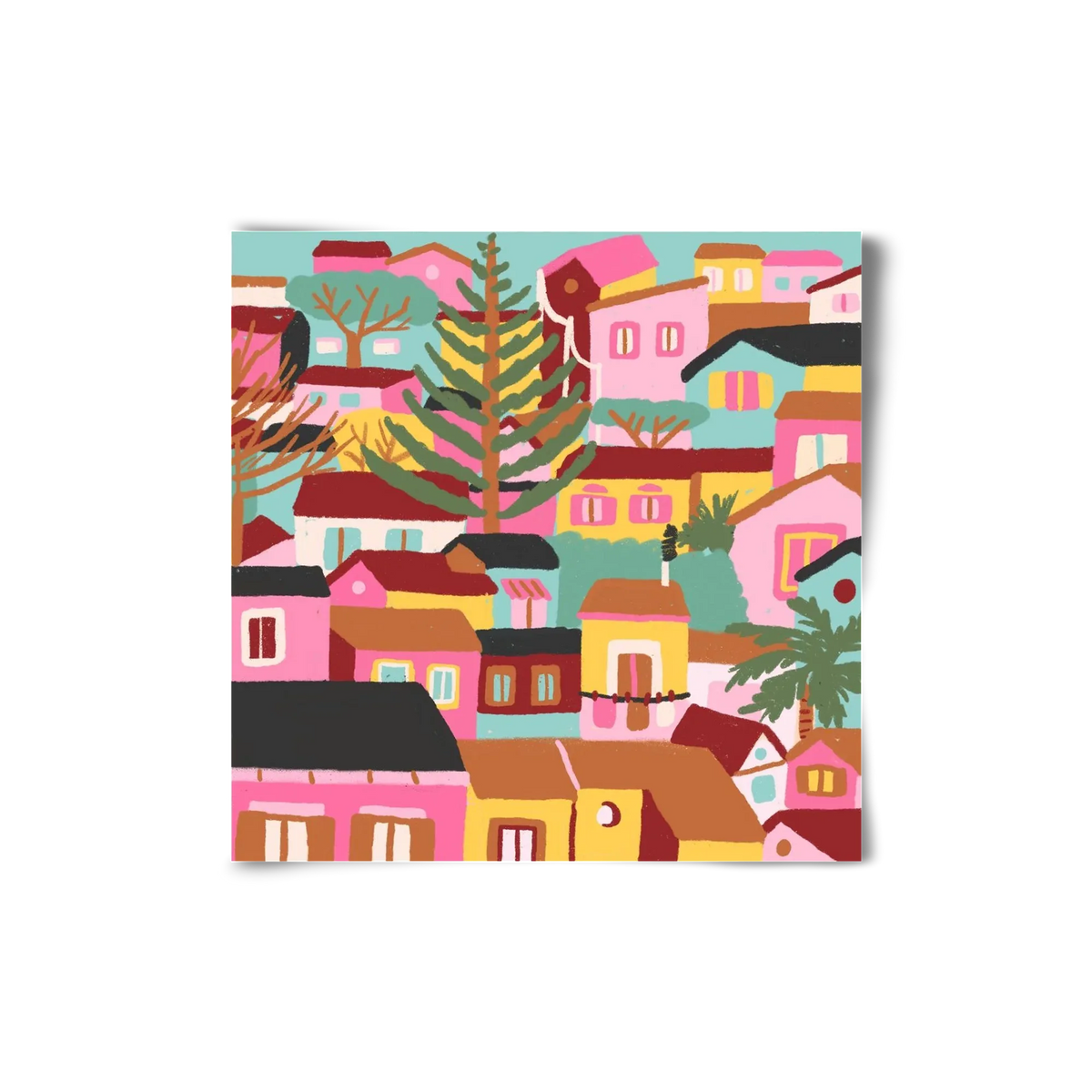 Modica város részlet - artbridge