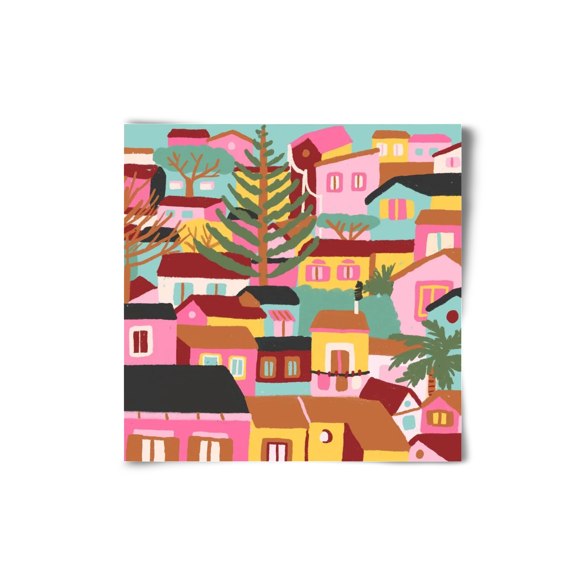 Modica város részlet - artbridge