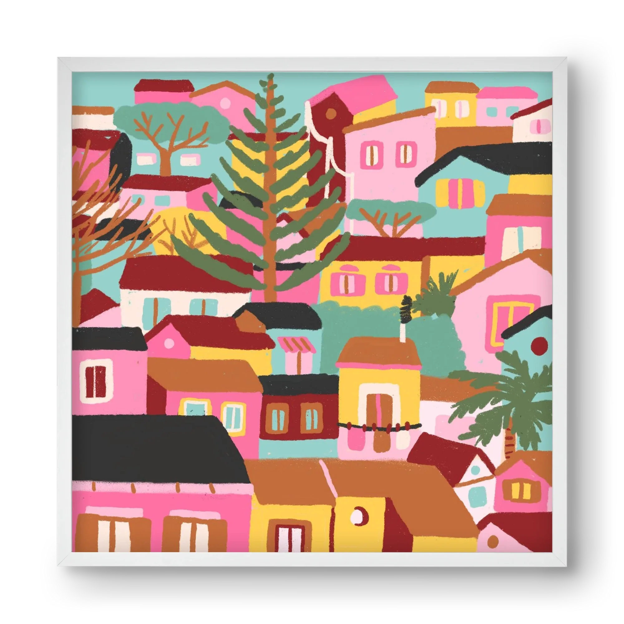 Modica város részlet - artbridge