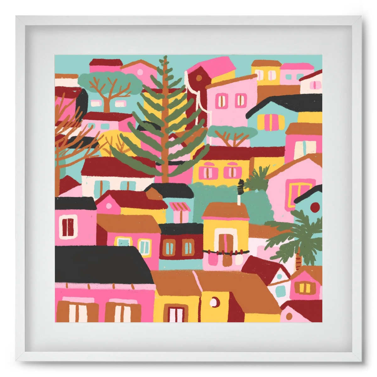 Modica város részlet - artbridge