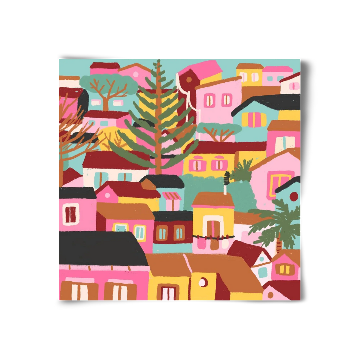 Modica város részlet - artbridge