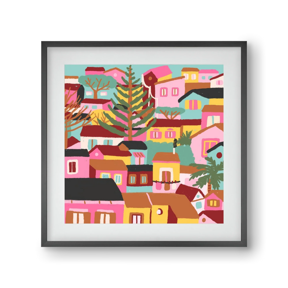 Modica város részlet - artbridge