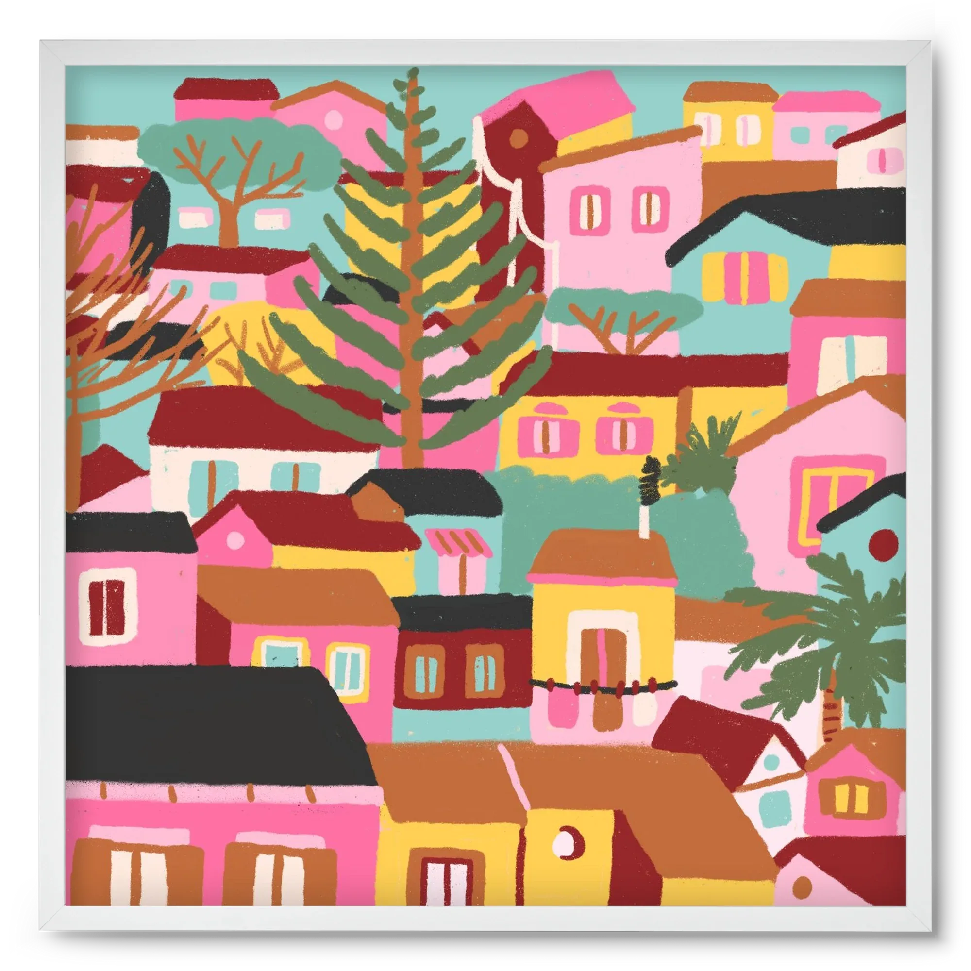 Modica város részlet - artbridge