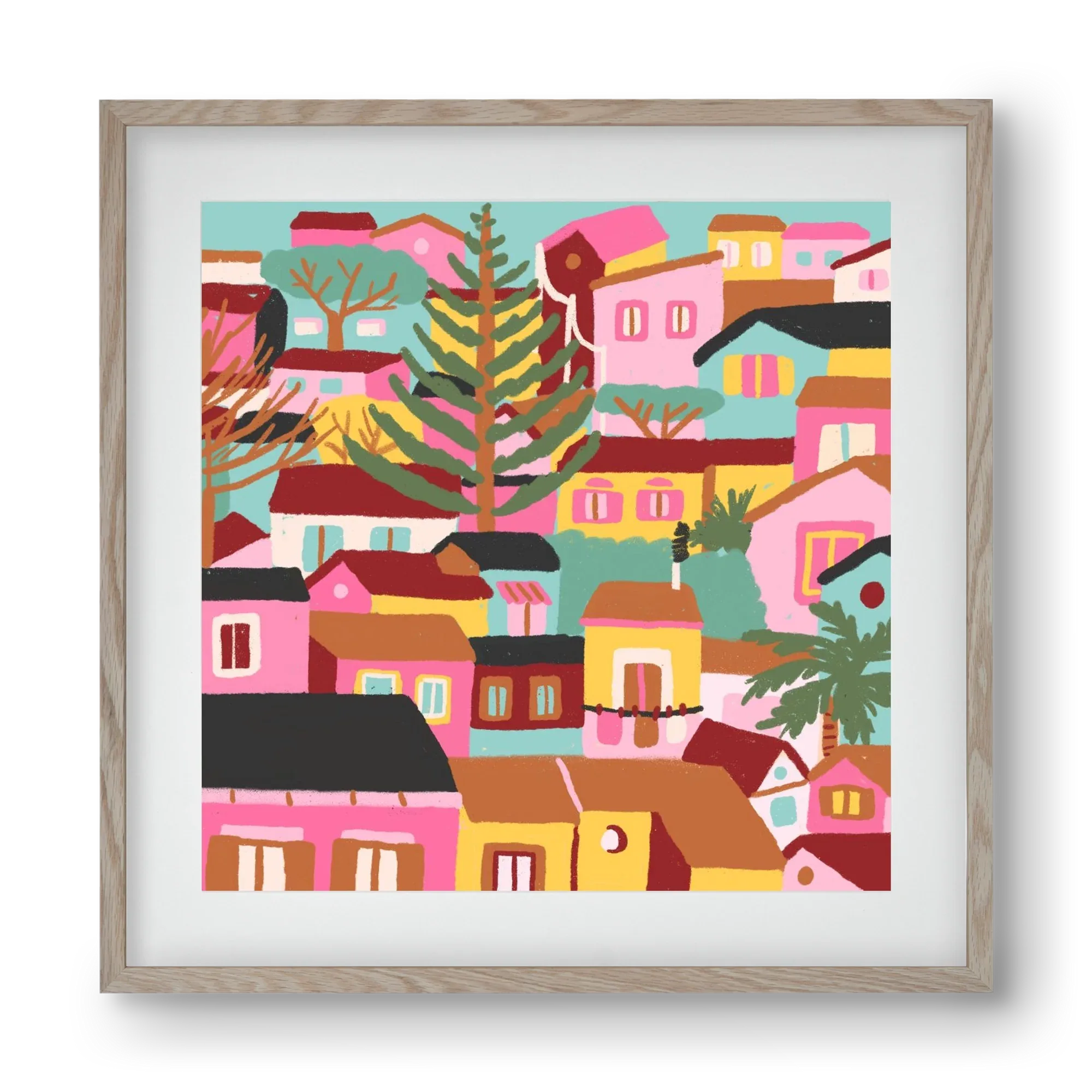 Modica város részlet - artbridge