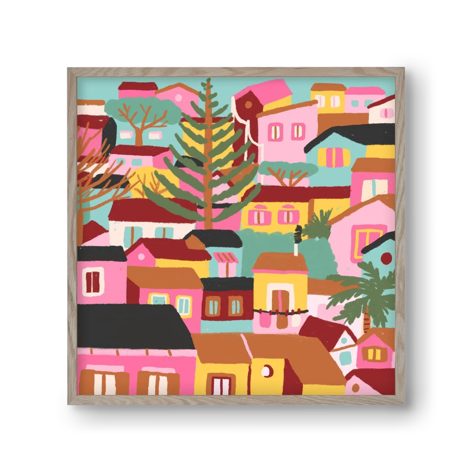 Modica város részlet - artbridge