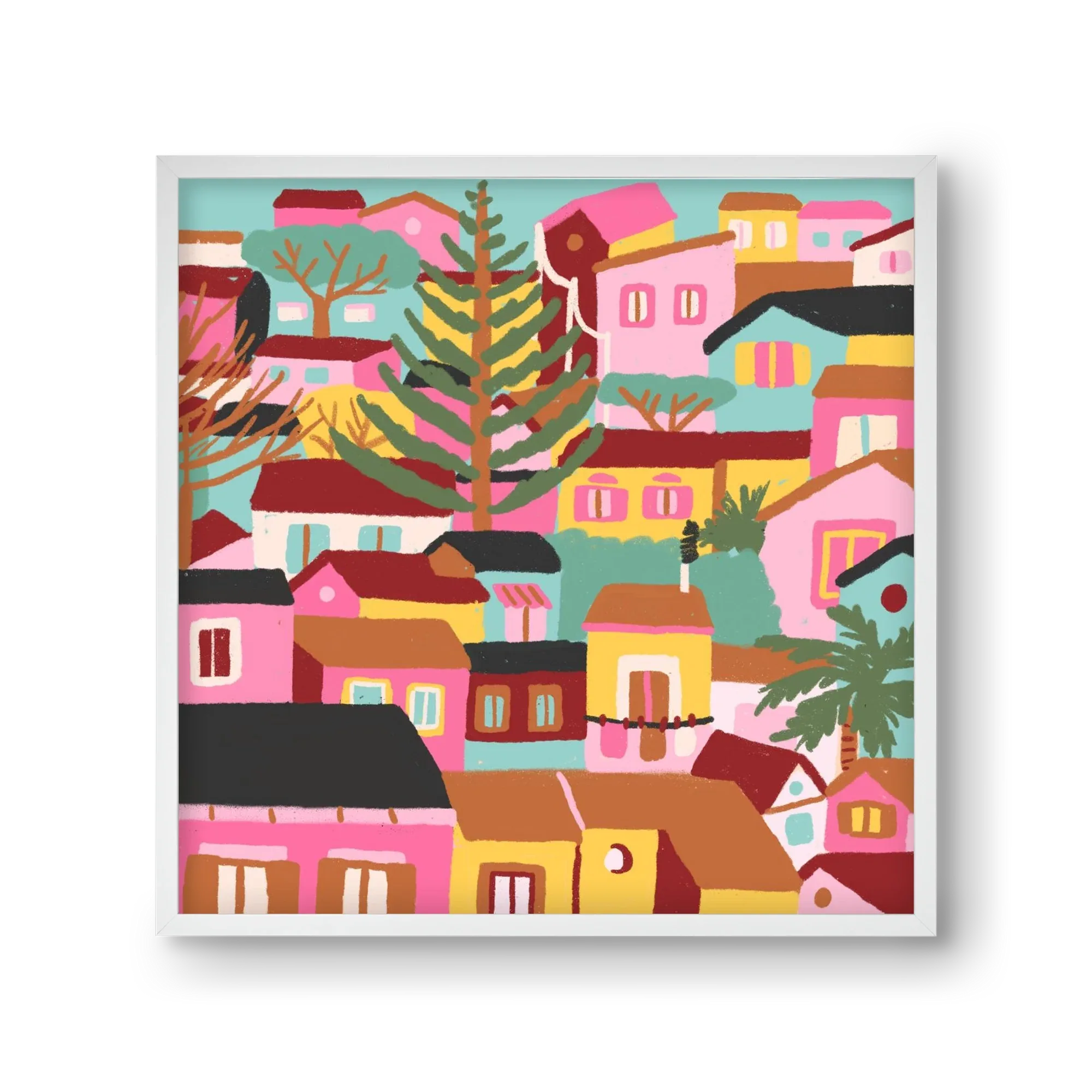 Modica város részlet - artbridge