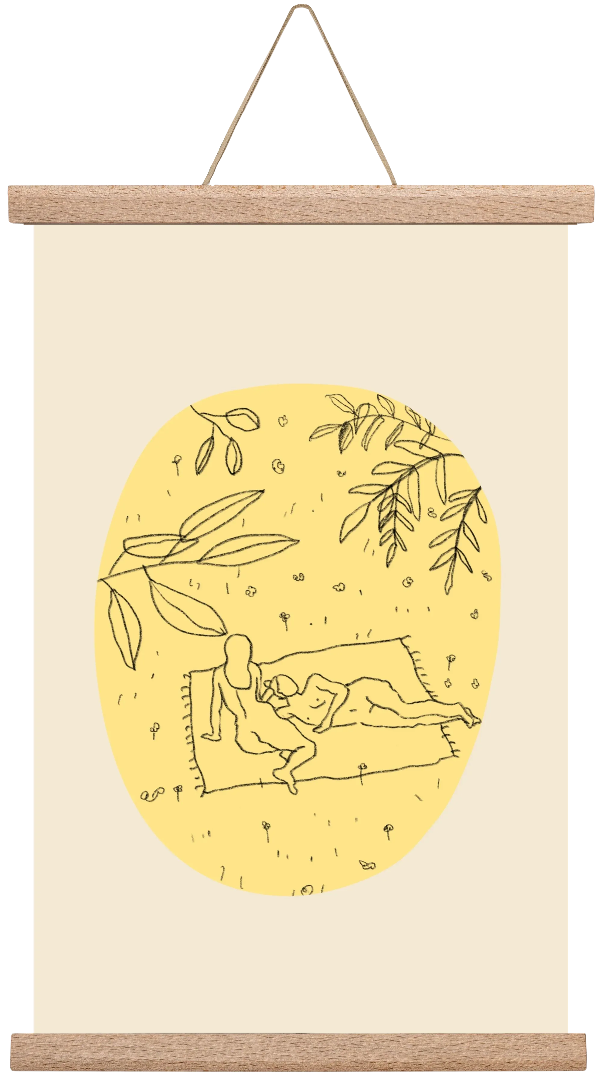 Calm spring - artbridge