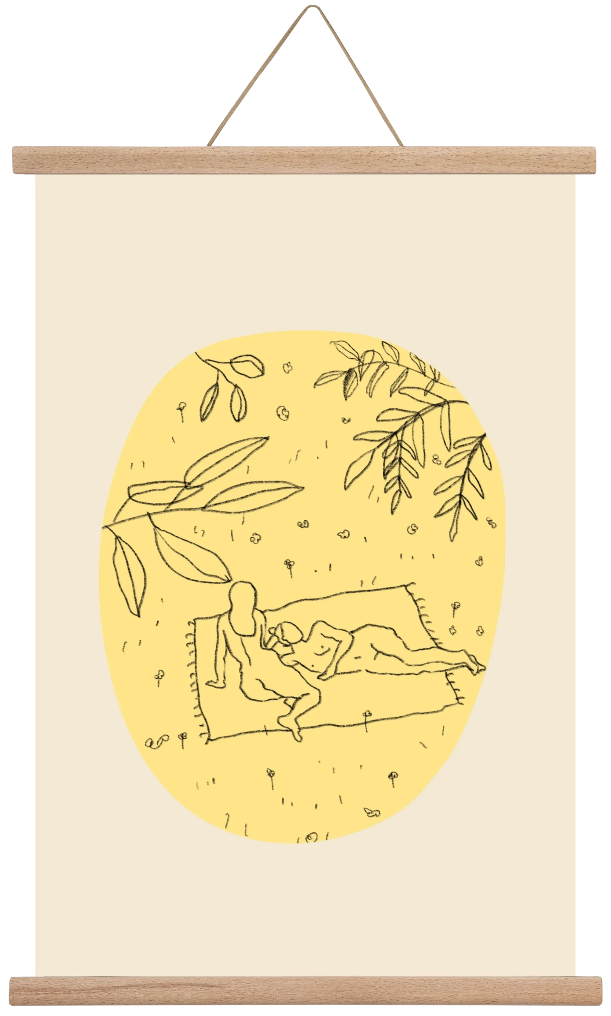 Calm spring - artbridge