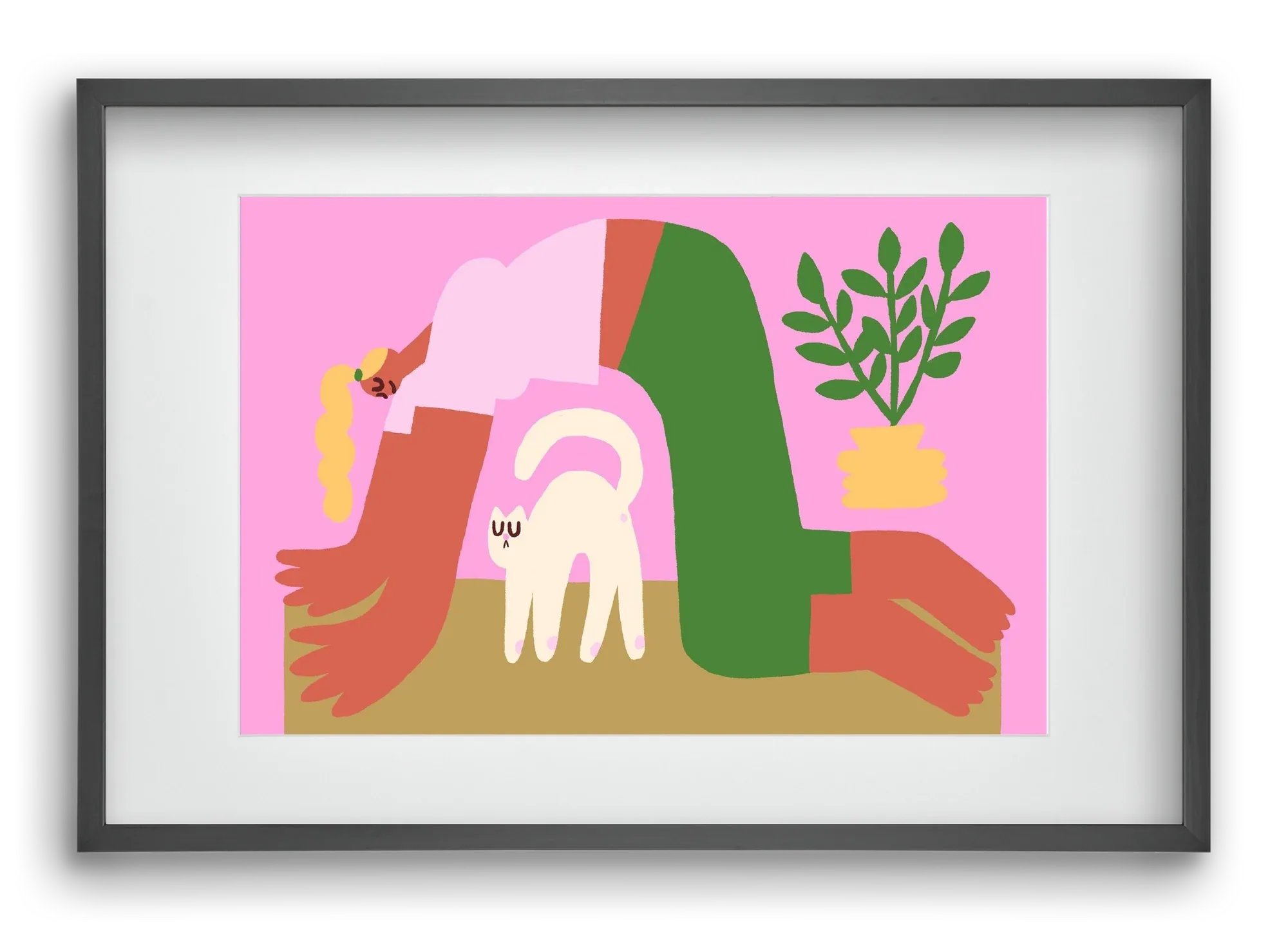 Yoga Cat - artbridge