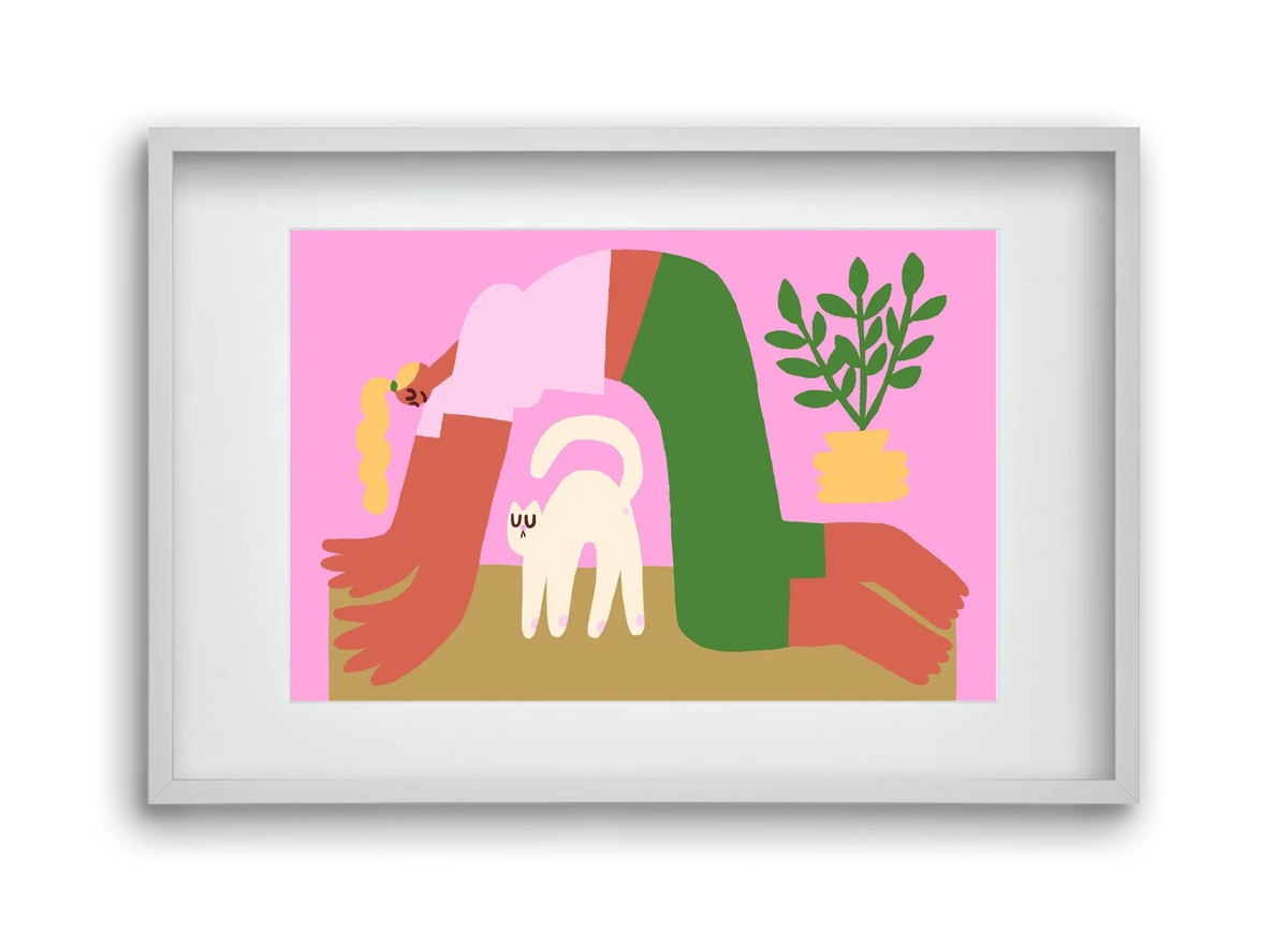 Yoga Cat - artbridge