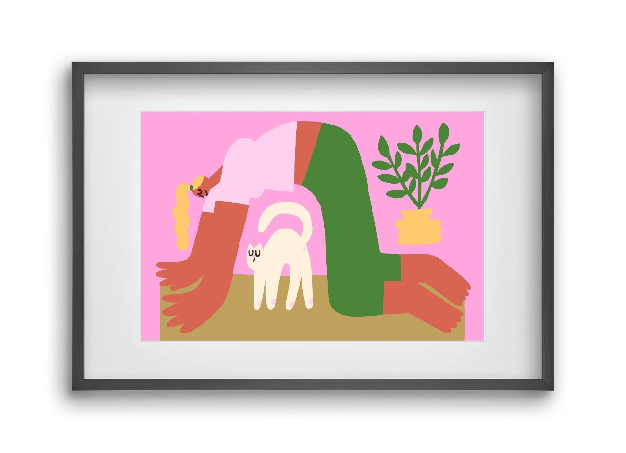 Yoga Cat - artbridge