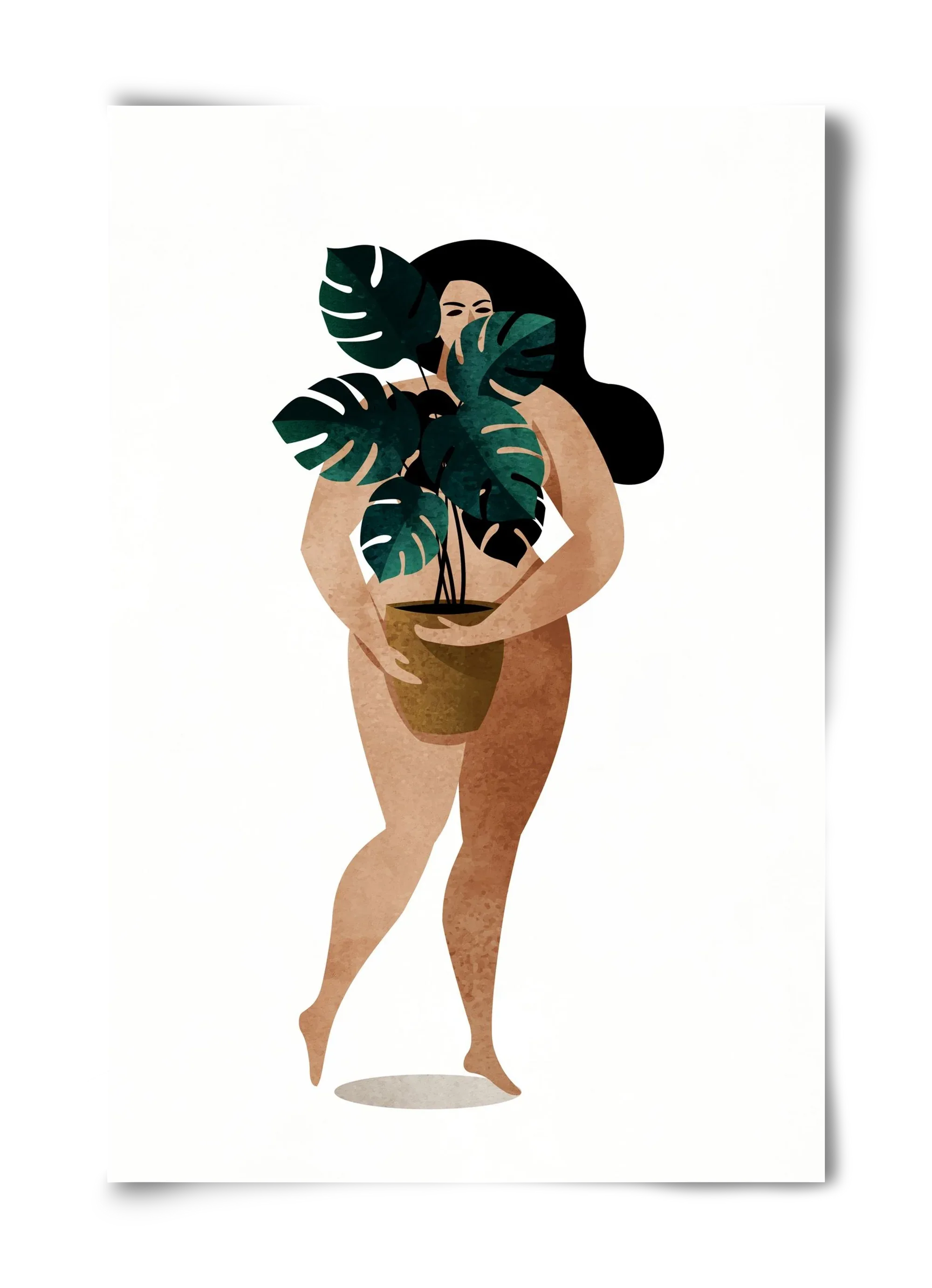 Nude With Plant - artbridge