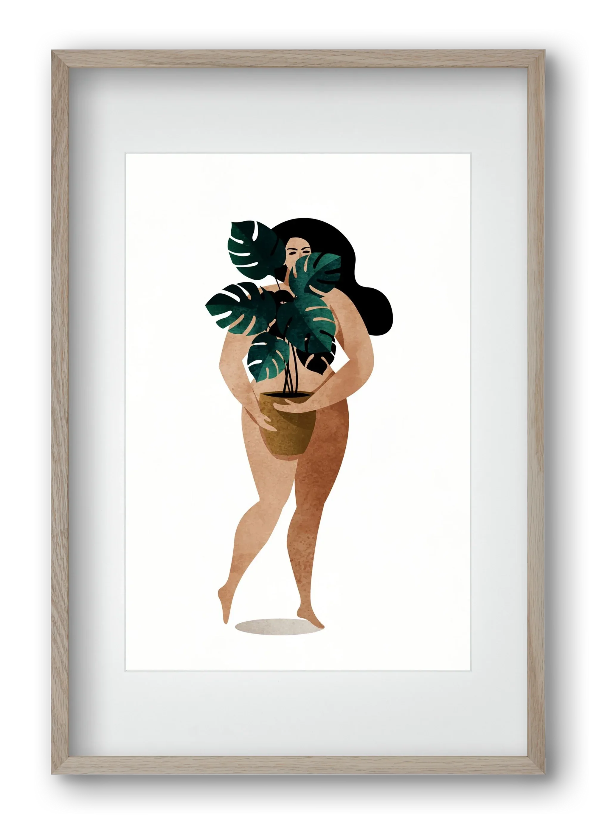 Nude With Plant - artbridge