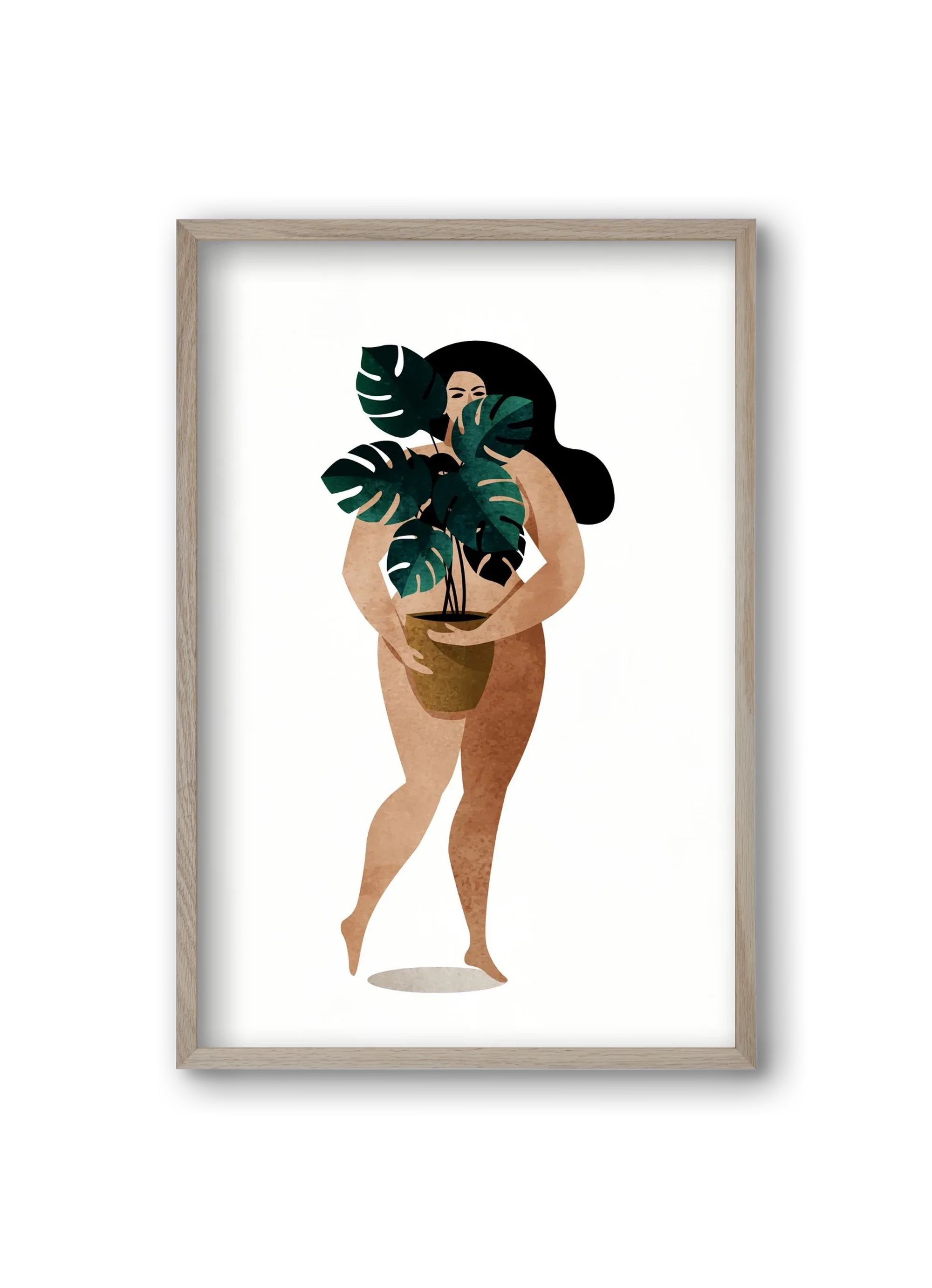 Nude With Plant - artbridge