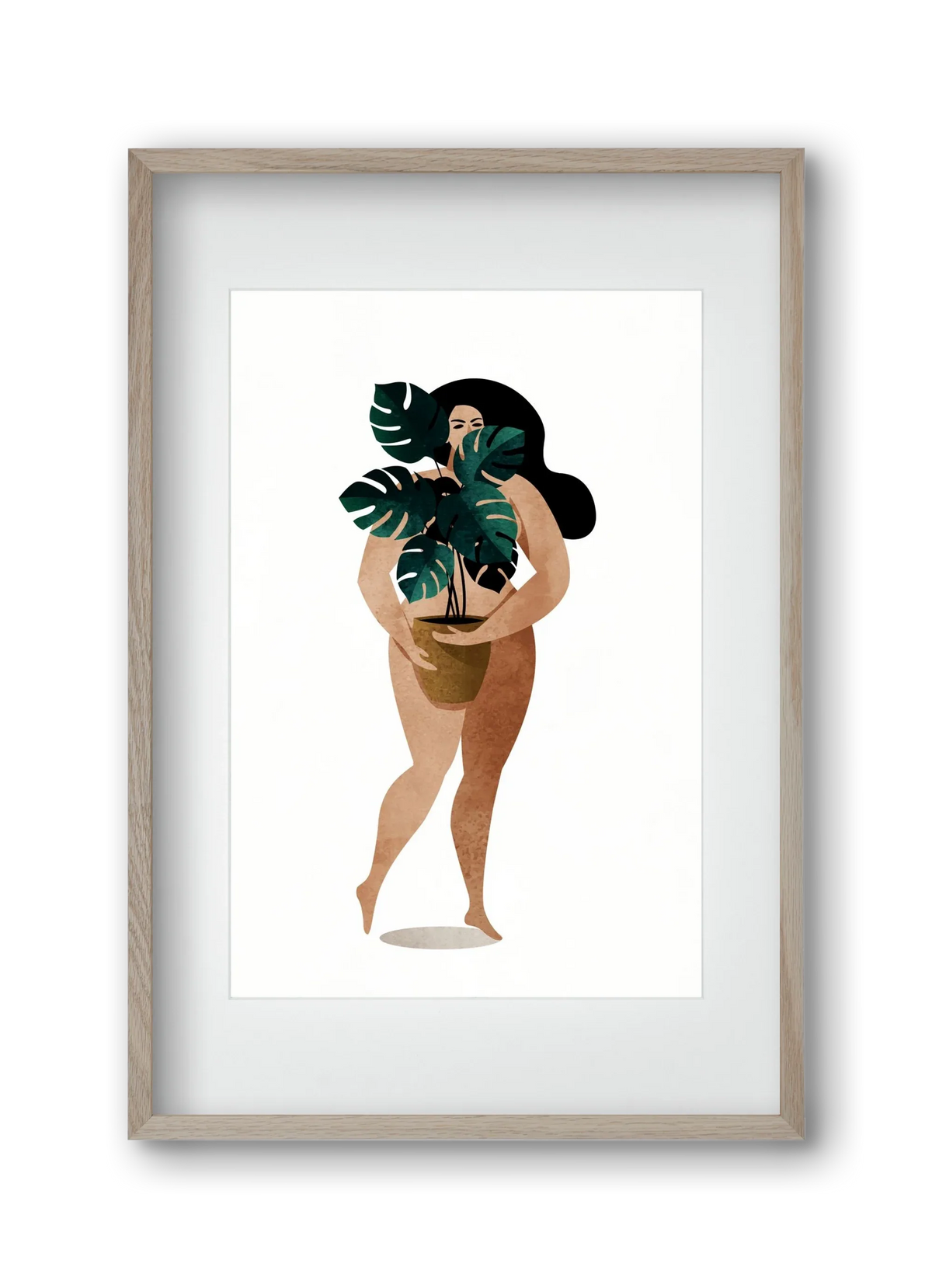 Nude With Plant - artbridge