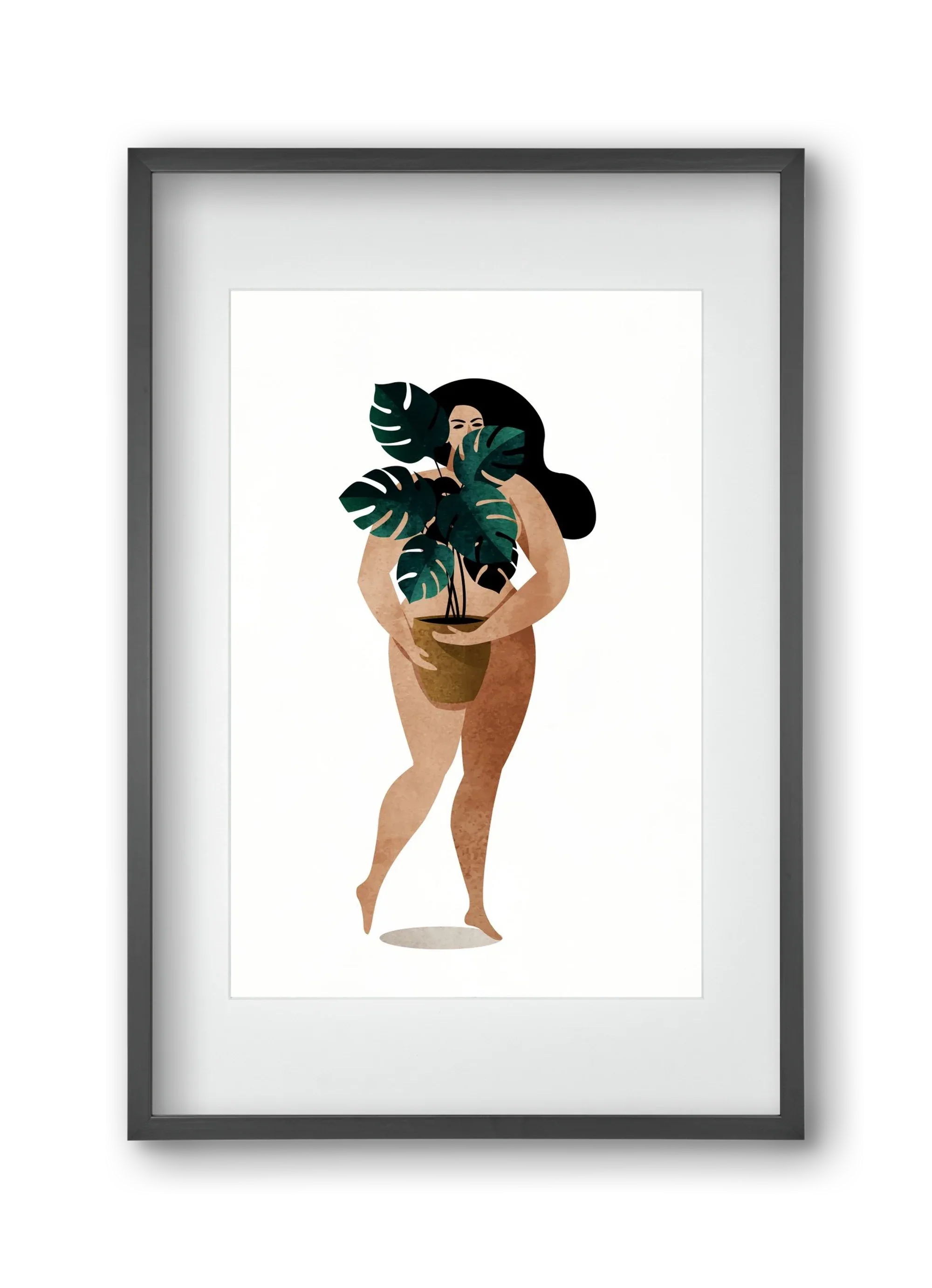 Nude With Plant - artbridge
