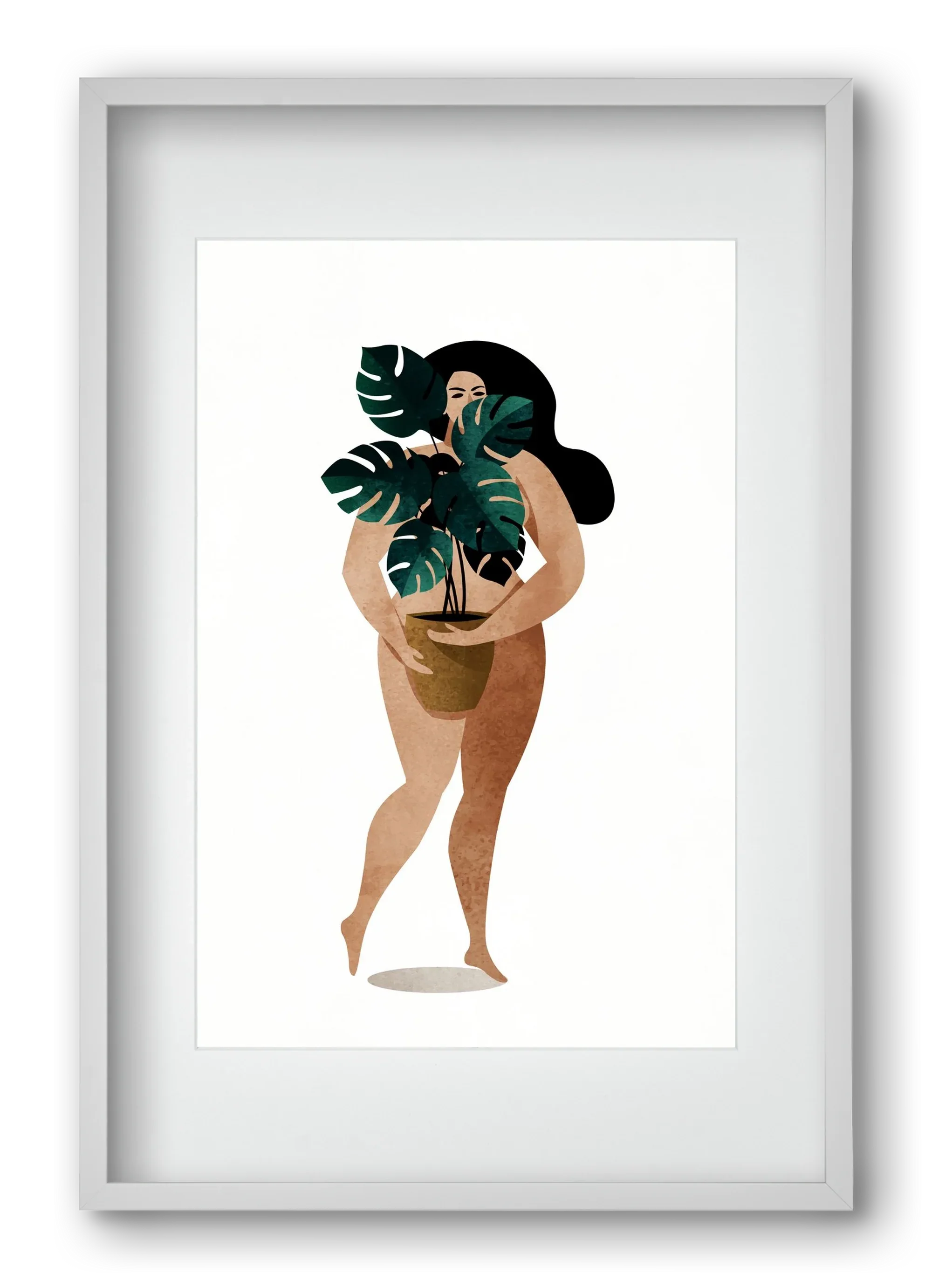 Nude With Plant - artbridge