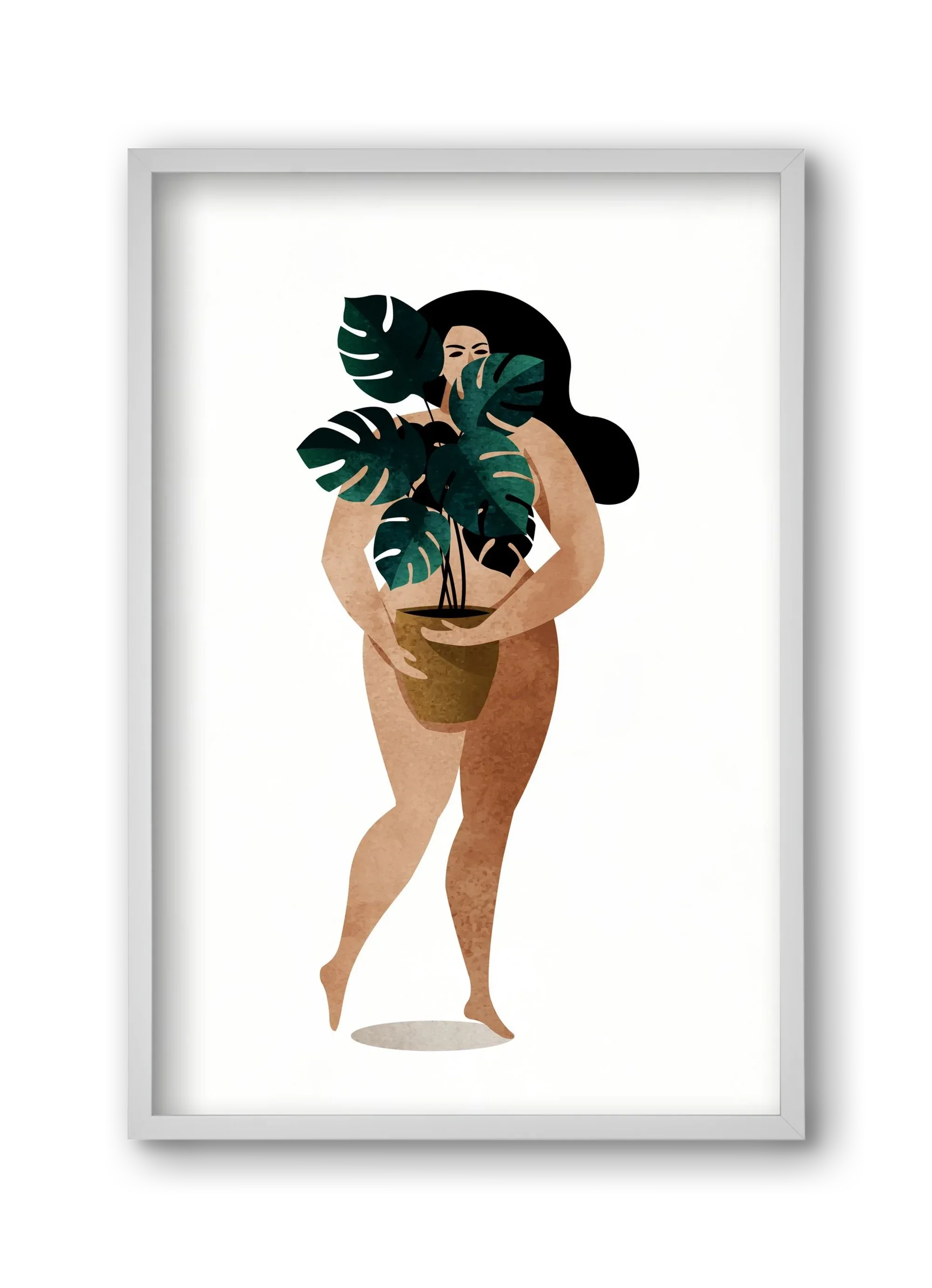 Nude With Plant - artbridge