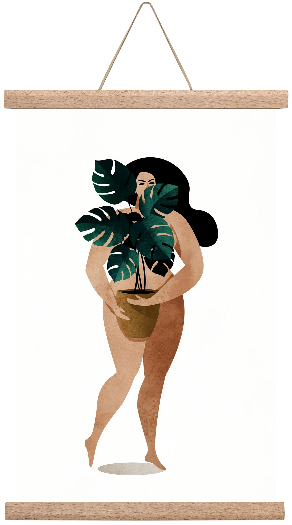 Nude With Plant - artbridge