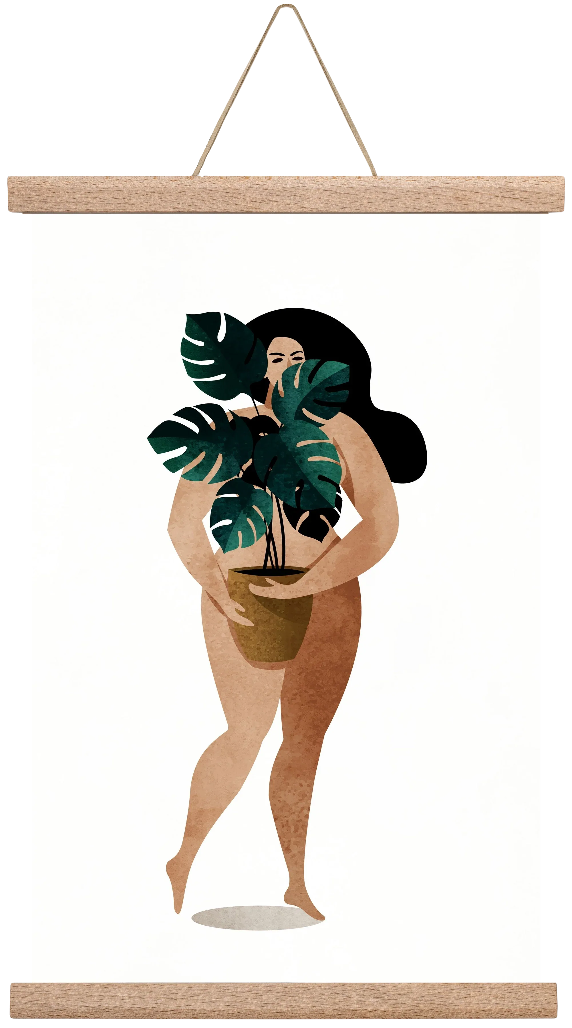 Nude With Plant - artbridge